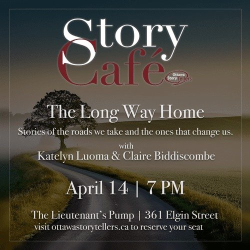 Coming up this Tuesday is our April Story Cafe, a Monthly Evening of Captivating Tales! 

Immerse yourself in the magic of live storytelling at Story Caf&eacute;, where voices come alive and stories take flight. Gather with us on the second Tuesday o