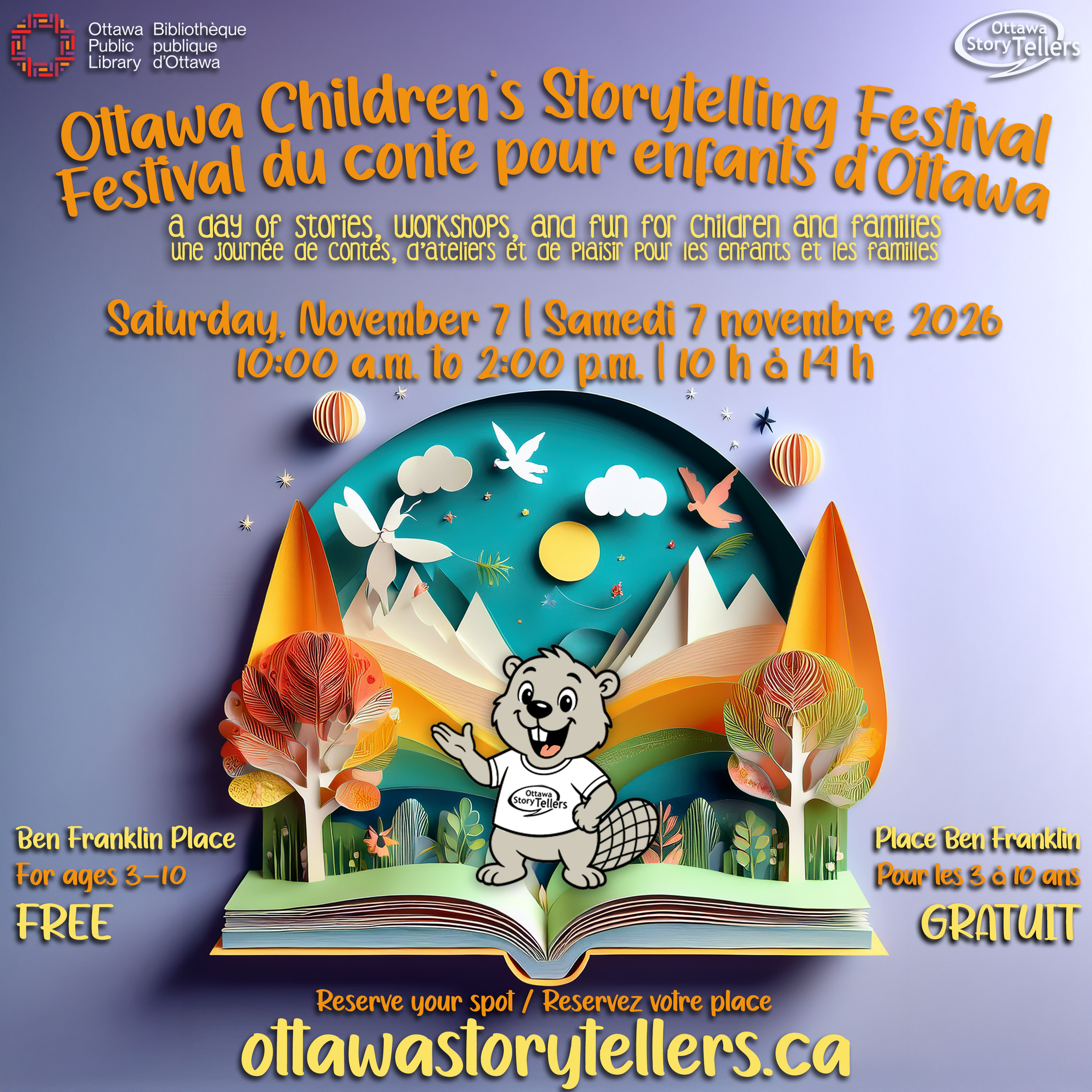 Ottawa Children’s Storytelling Festival 