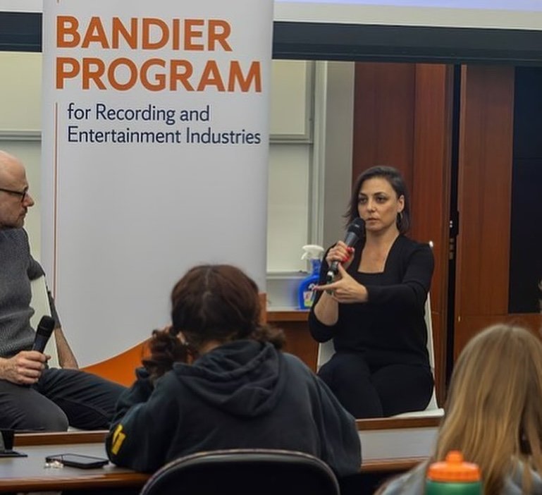 Bandier Program at Syracuse University with Bill Werde, 2024