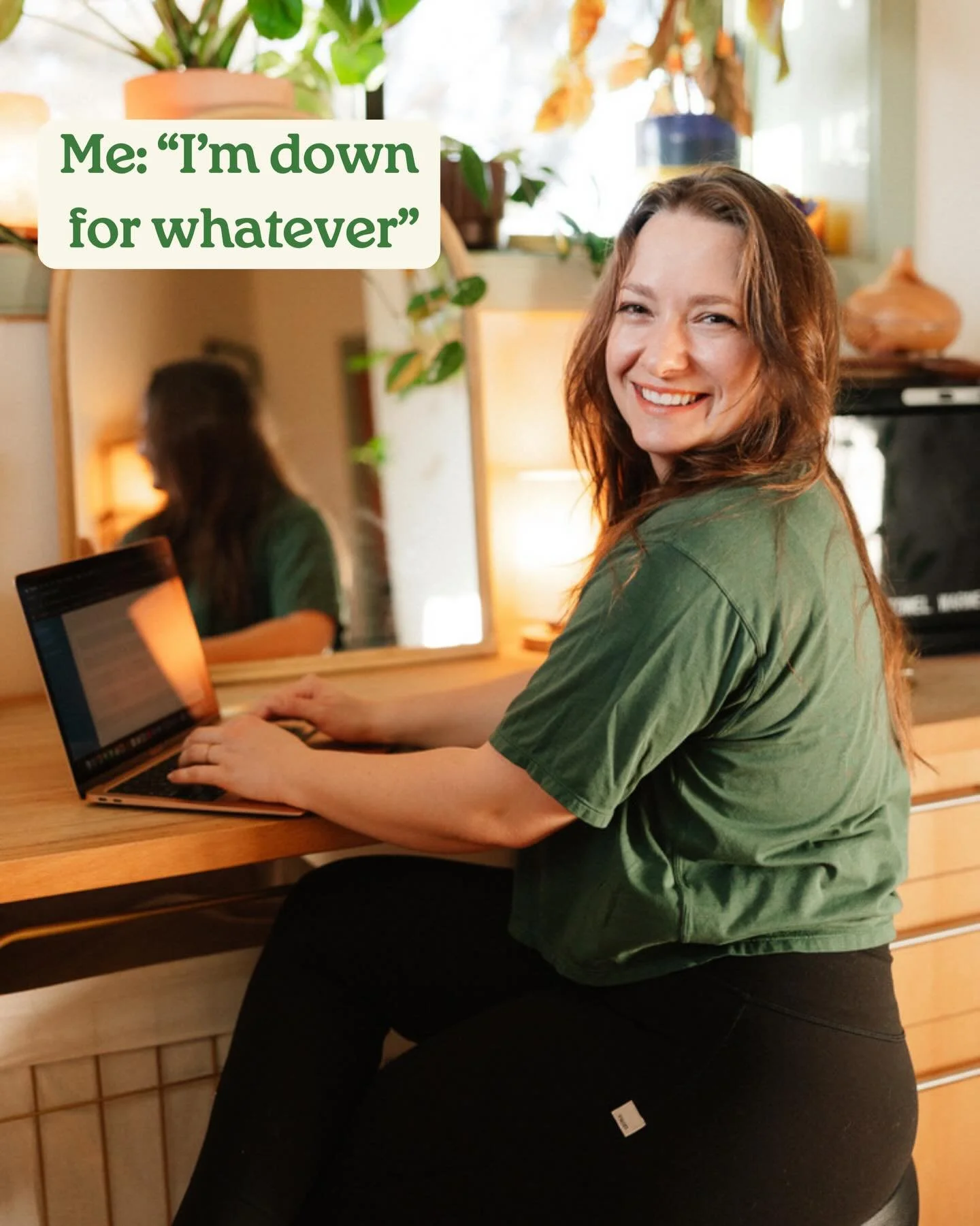 I&rsquo;m down for whatever (within reason) 

#downforwhatever #thisisme #moodclub #moodledmovement #holistichealth