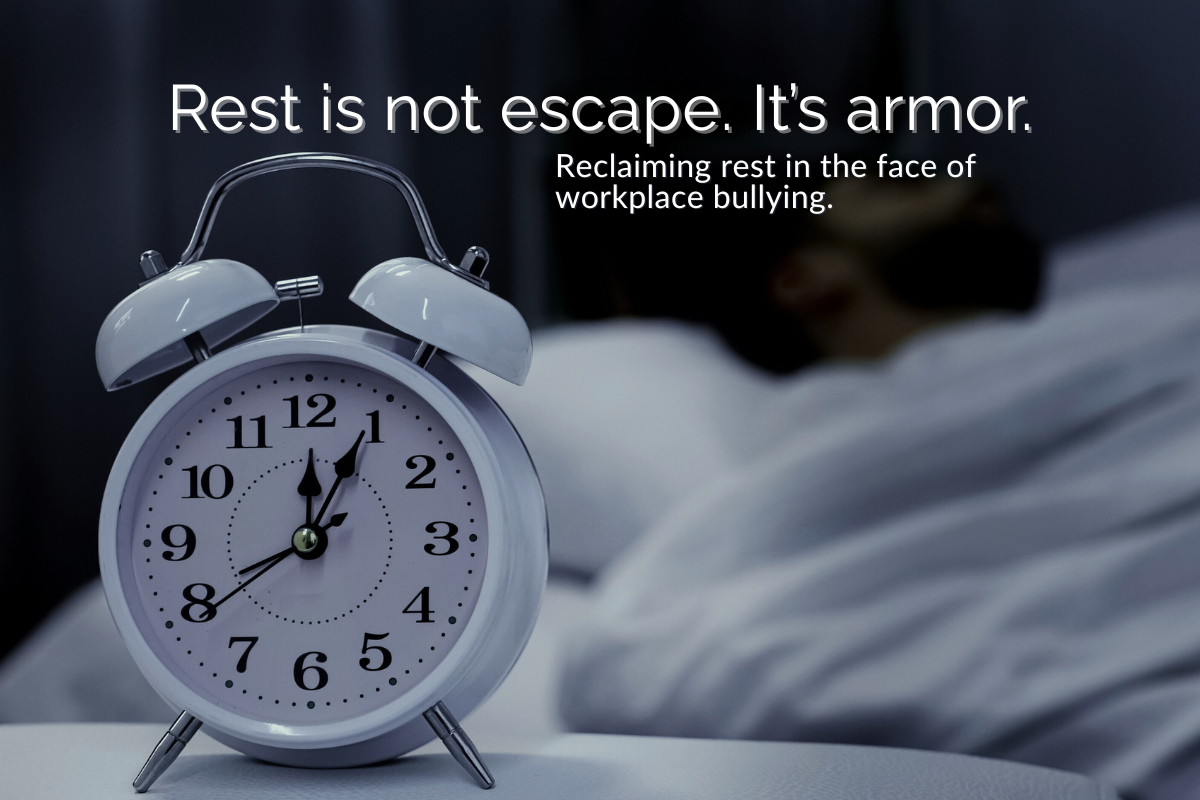 Rest Is a Form of Self-Protection