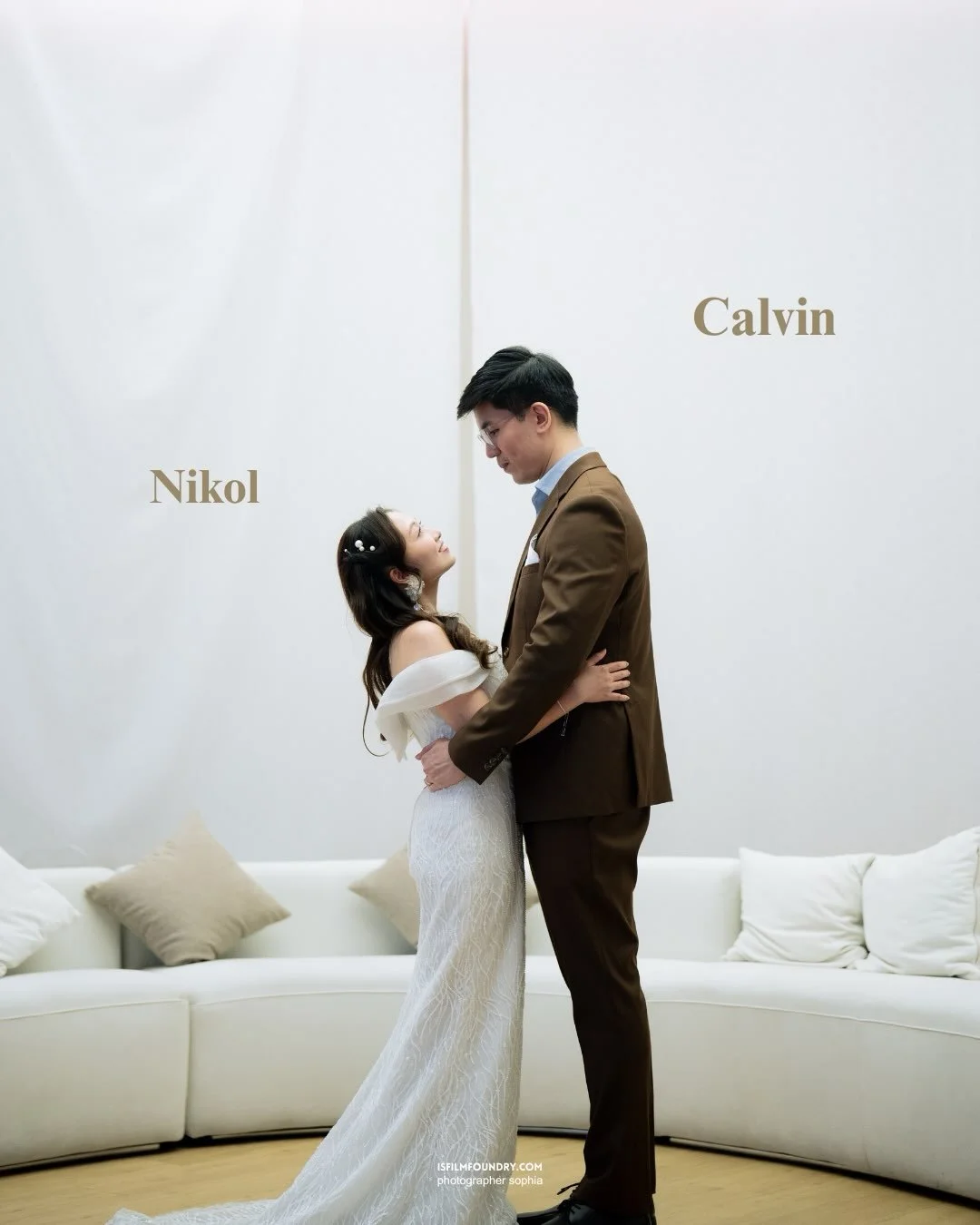 Wishing Calvin &amp; Nikol a lifetime filled with love, laughter, and beautiful memories. May every new chapter bring endless joy, unwavering support, and countless reasons to celebrate. Here&rsquo;s to a beautiful beginning and a love that continues