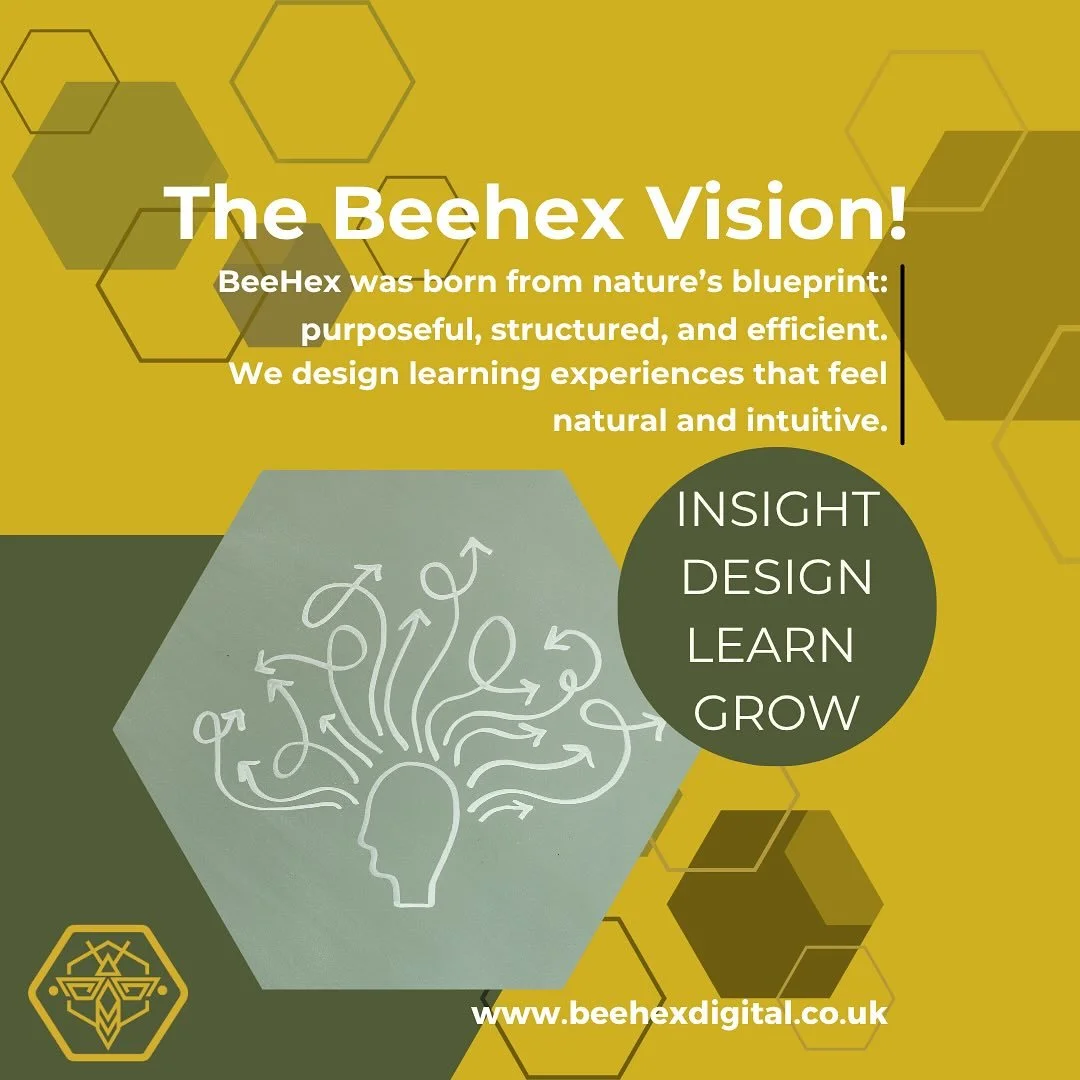 🐝BeeHex was inspired by nature&rsquo;s most efficient design: the hexagon.
🐝We believe learning should be just as smart&mdash;structured, purposeful, and beautifully intuitive.
✨ Learning designed for humans. Powered by nature.

#BeehexDigital 