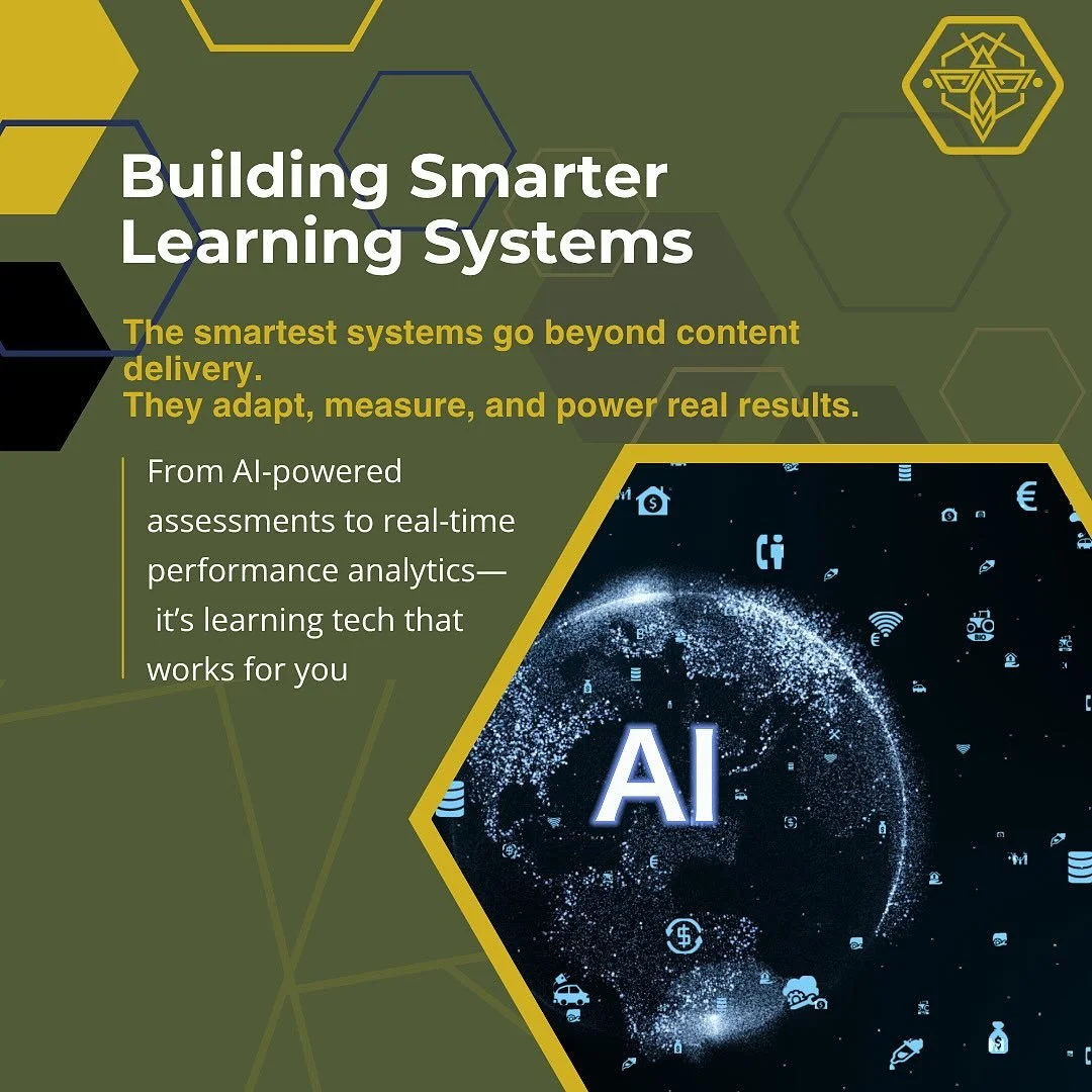 🐝Smart learning goes beyond delivery.
✨It measures. It adapts. It scales

#EdTechInnovation #AIForLearning #PerformanceTech #DigitalLearningSystems #BeeHexDigital #LearningTransformation #AIEducationTools