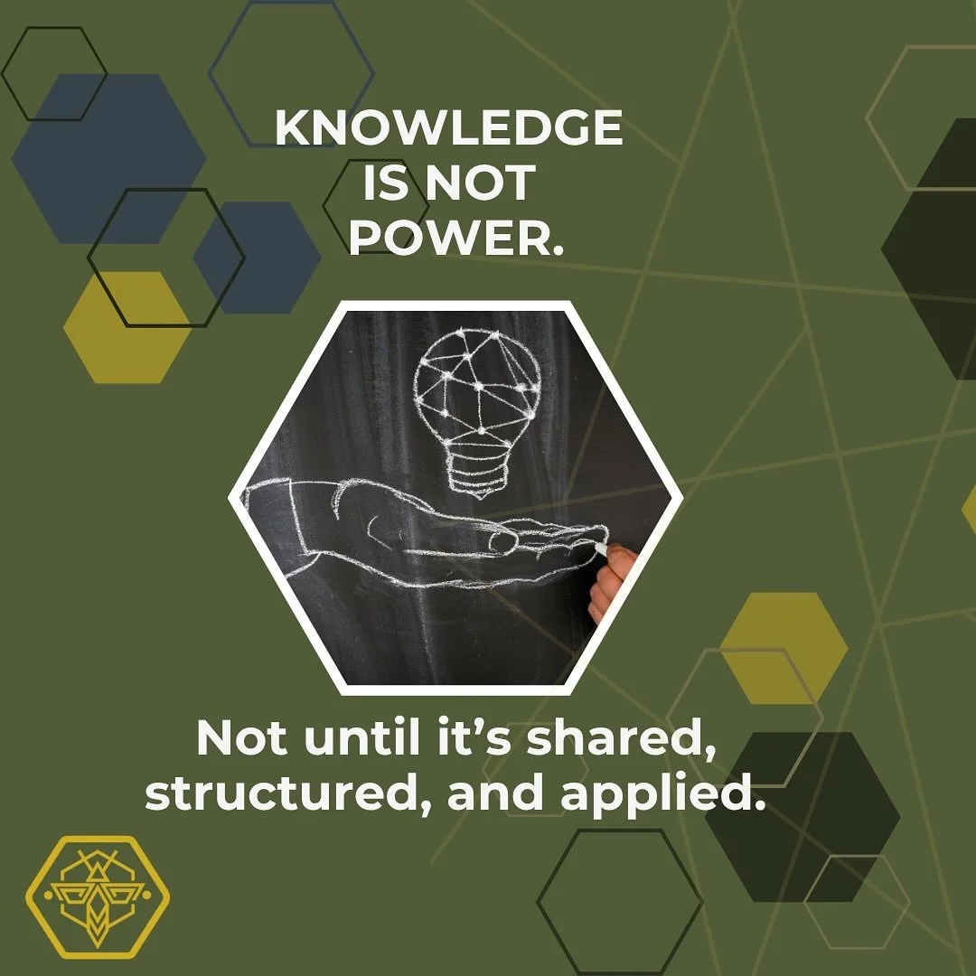 🐝We&rsquo;ve heard it for years: &ldquo;Knowledge is power.&rdquo;
But truthfully &mdash; it isn&rsquo;t.
Not until it&rsquo;s organised.
Not until it&rsquo;s structured.
Not until it&rsquo;s applied.

That&rsquo;s where we come in.
🐝At BeeHex, we 