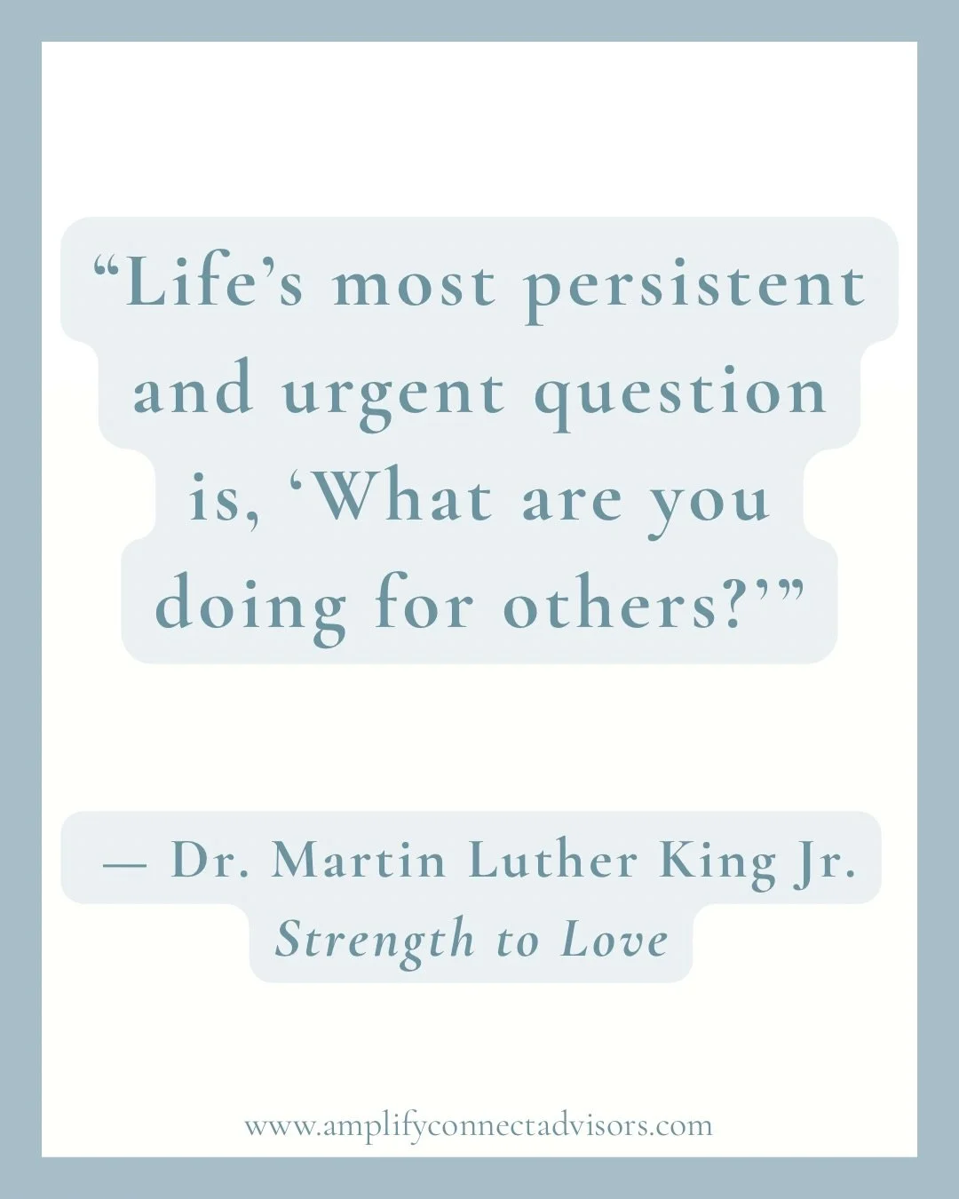 Responsibility, reflection, and the work that follows.
#MLKDay
