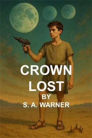 CROWN LOST - A SCIENCE FICTION NOVEL  (paperback edition)