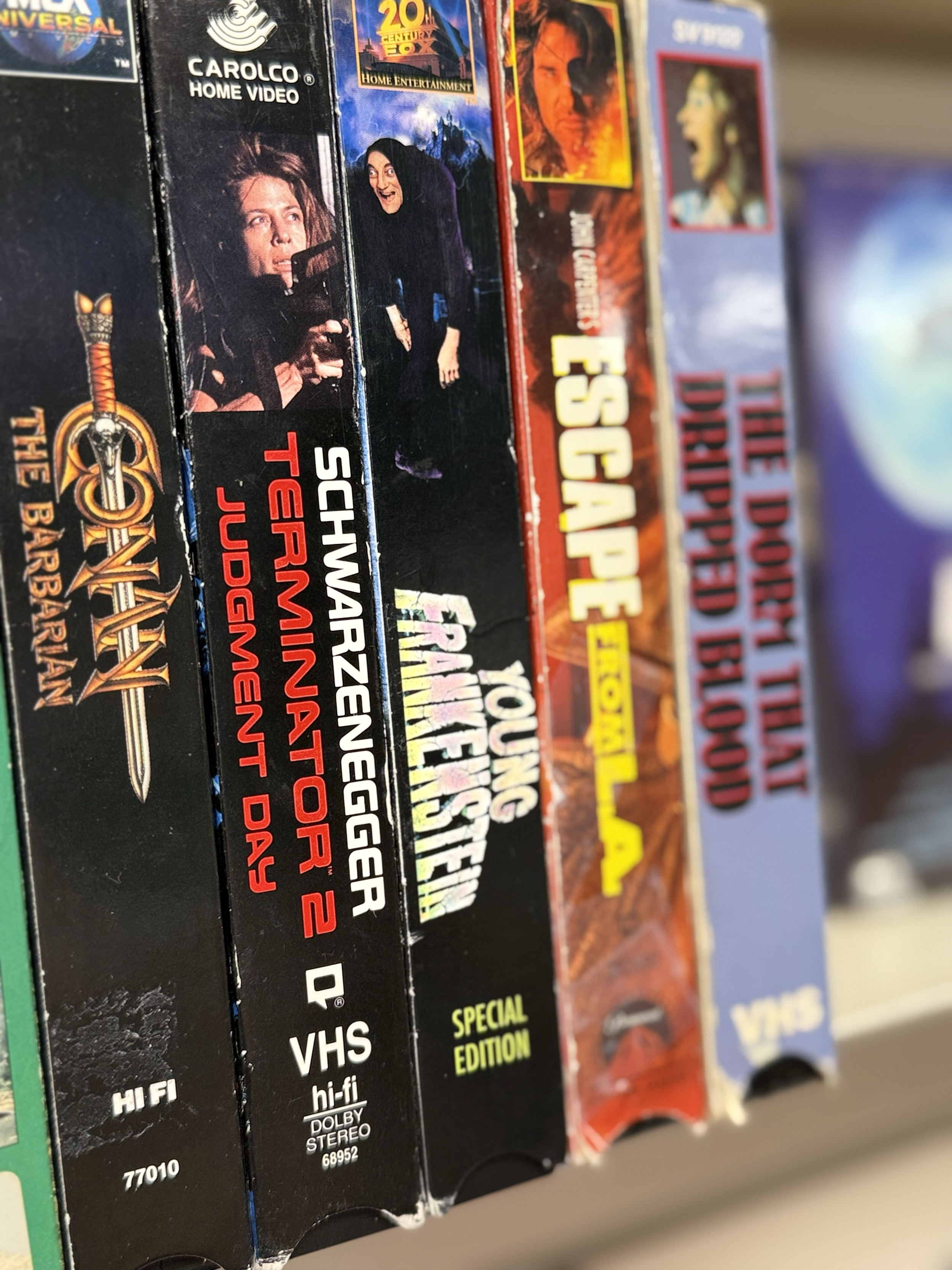 VHS tapes for sale at Pops Resale in Lexington KY