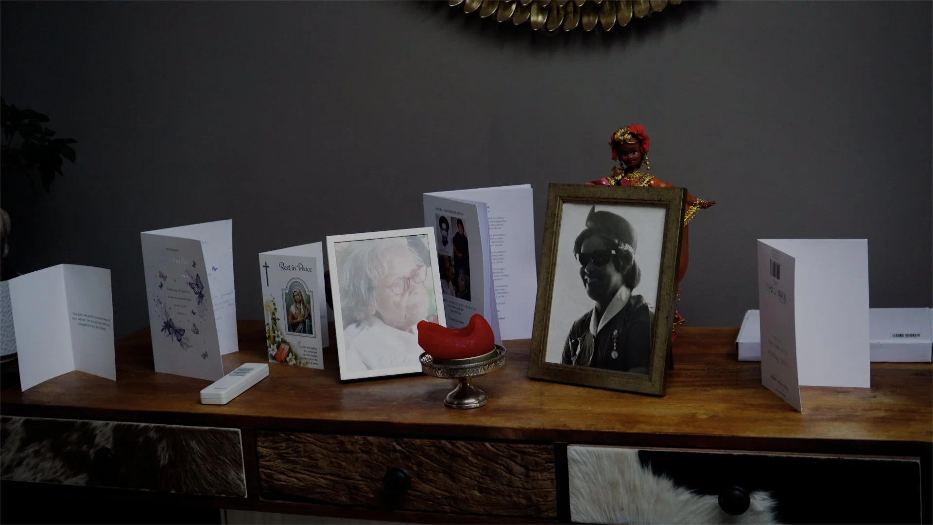 Tina, mother of John Aparicio and Gloria Bennett