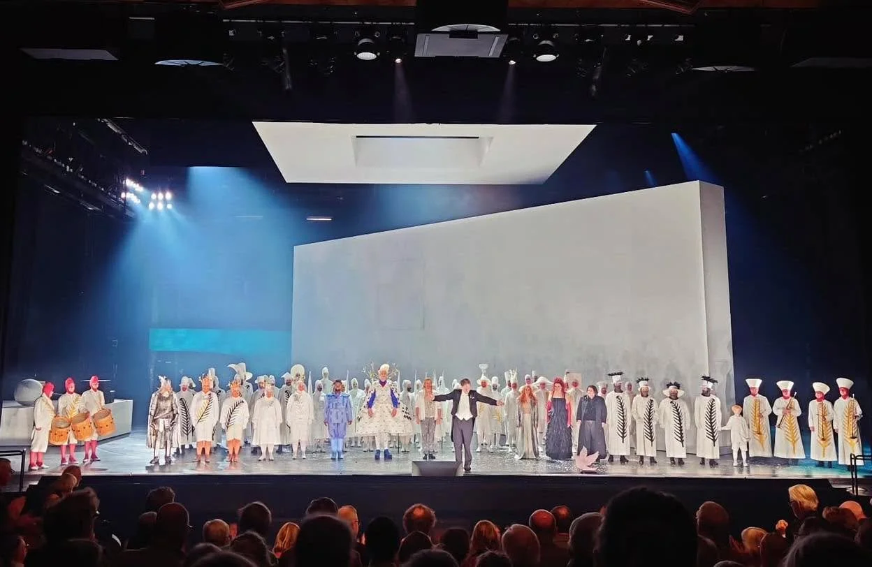 Time for Lohengrin no. 4 today! A Nordic festival when Magnus Vigilius and T&oacute;mas T&oacute;masson jump in on very short notice as Lohengrin and Telramund respectively. Hoping Joachim and Ol&aacute;fur get better soon and wishing our guests a bi