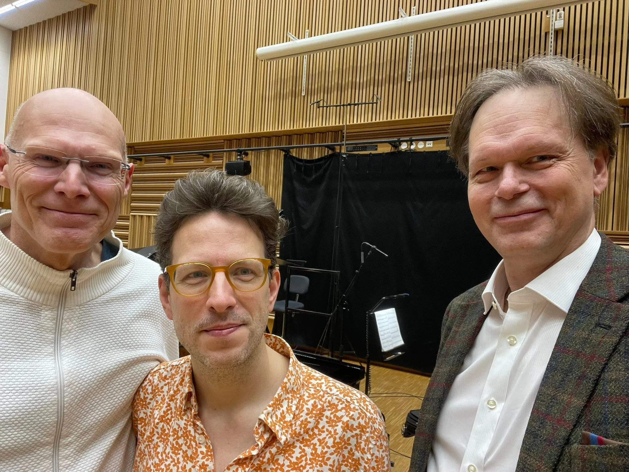 Finishing a new world premiere recordings of three Swedish piano concertos by Ludvig Norman, Ruth Alm&eacute;n and Sara Wennerberg-Reuter. Soloist the eminent Peter Friis Johansson in yet another collaboration with wonderful producer Erik Nilsson. La