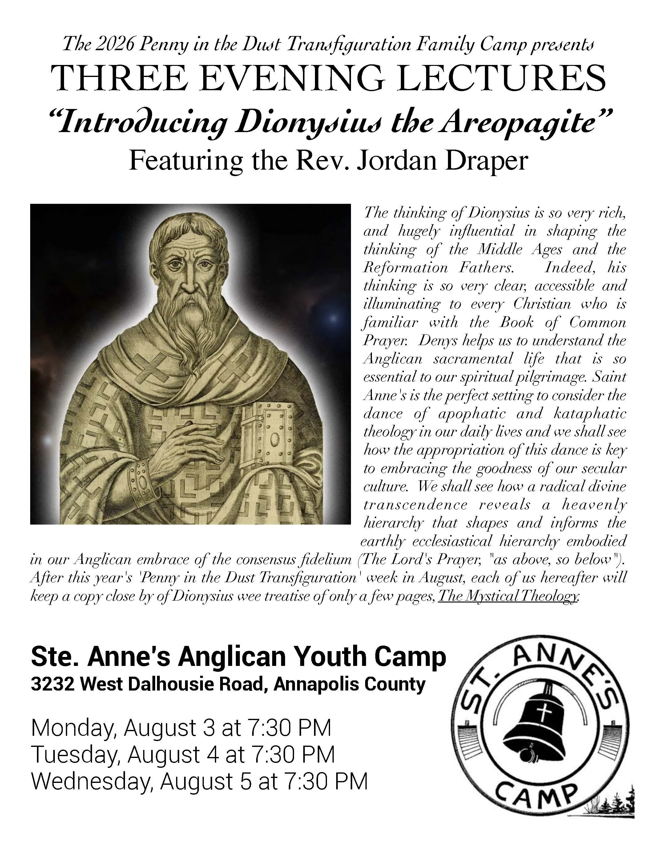 Dionysius at Family Camp