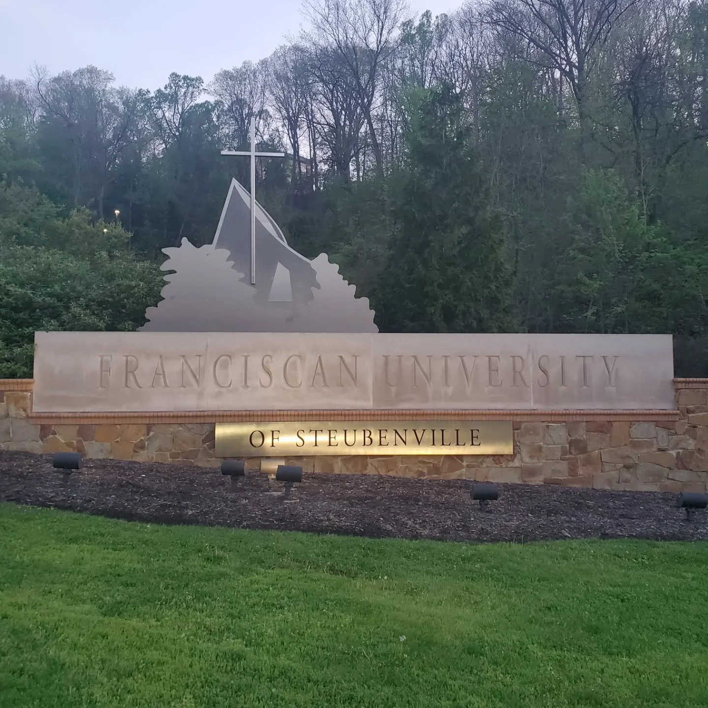 Visited @franciscanuniversity for the first time.

On the feast of St. Fidelis of Sigmaringen, the protomartyr of the Capuchin Franciscan order.

To attend board meetings with @catholicpsychotherapy ahead of our annual conference here in October.

If