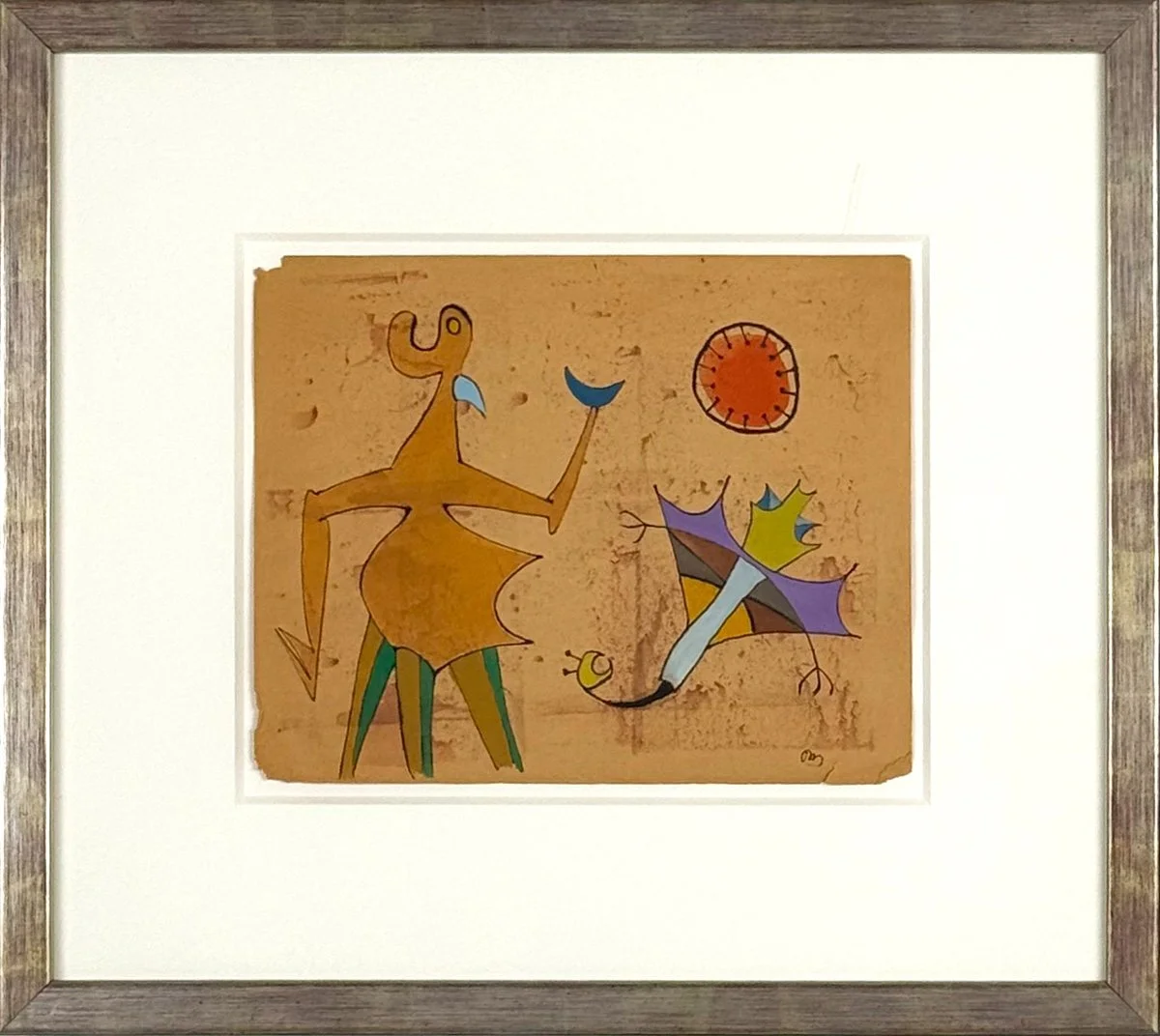Desmond Morris, Birdmaster, 1960, 8” x 10”