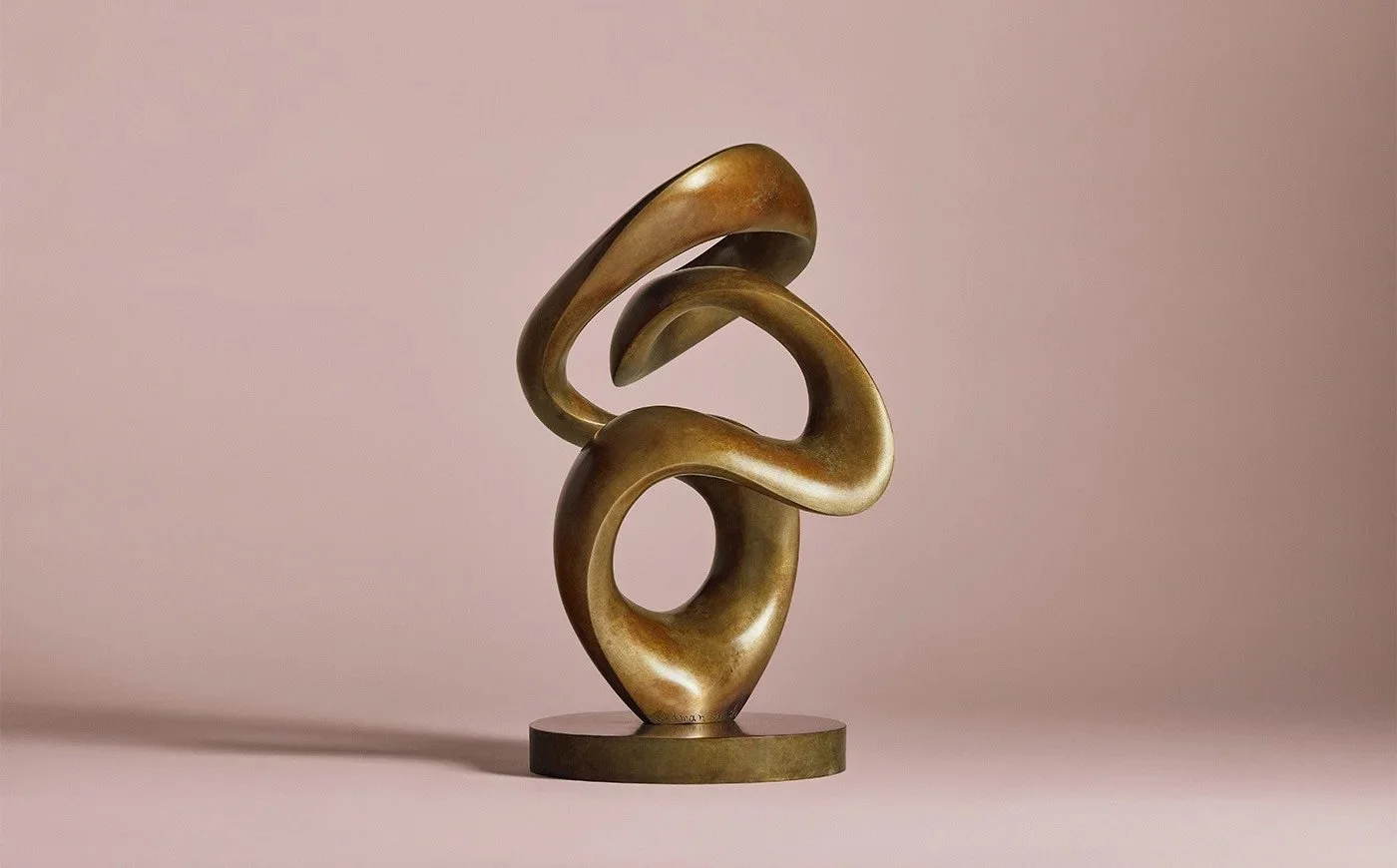 Richard Erdman Opus, Abstract bronze sculpture