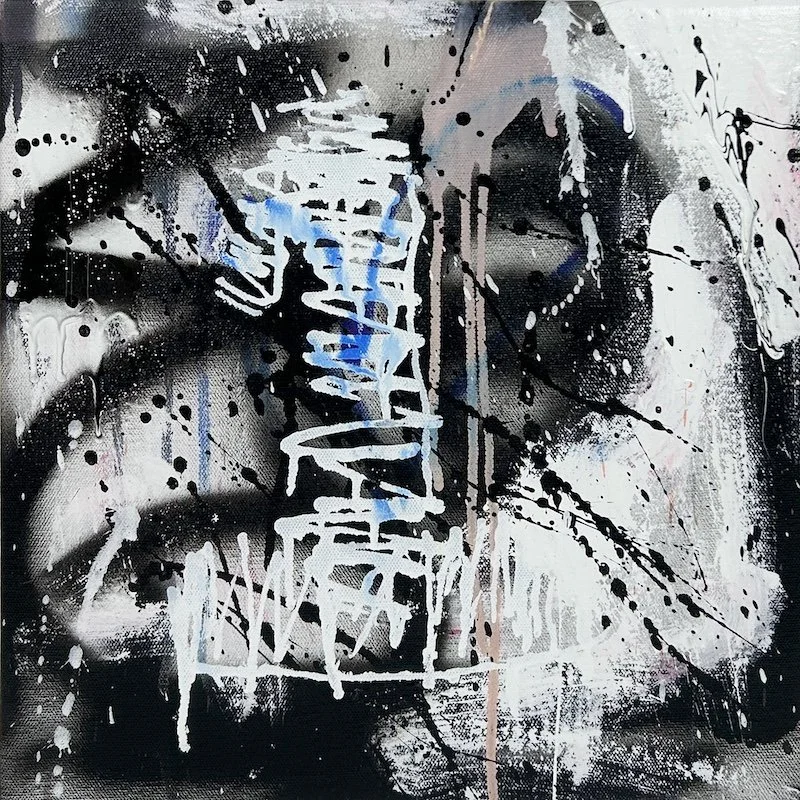 Sen-1 abstract graffiti painting theme #1