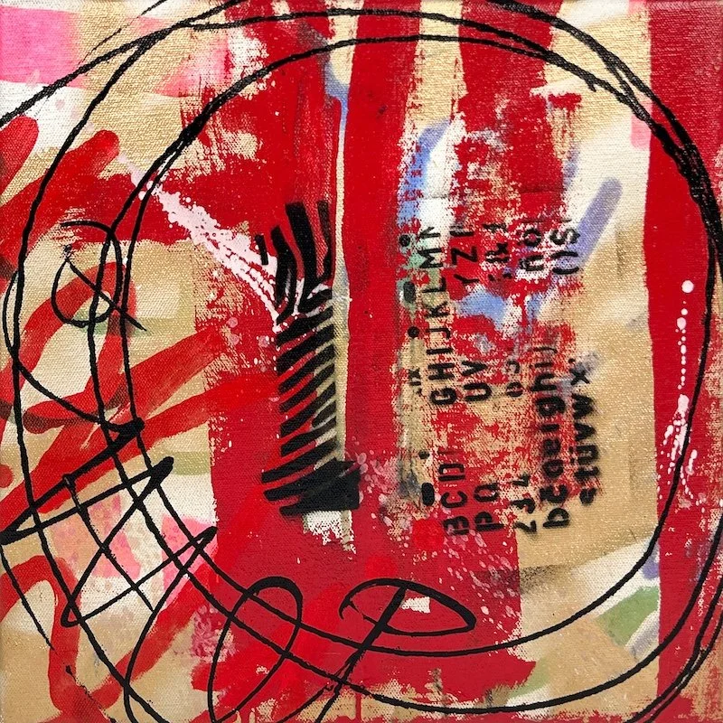 Sen-1 abstract graffiti painting theme #15