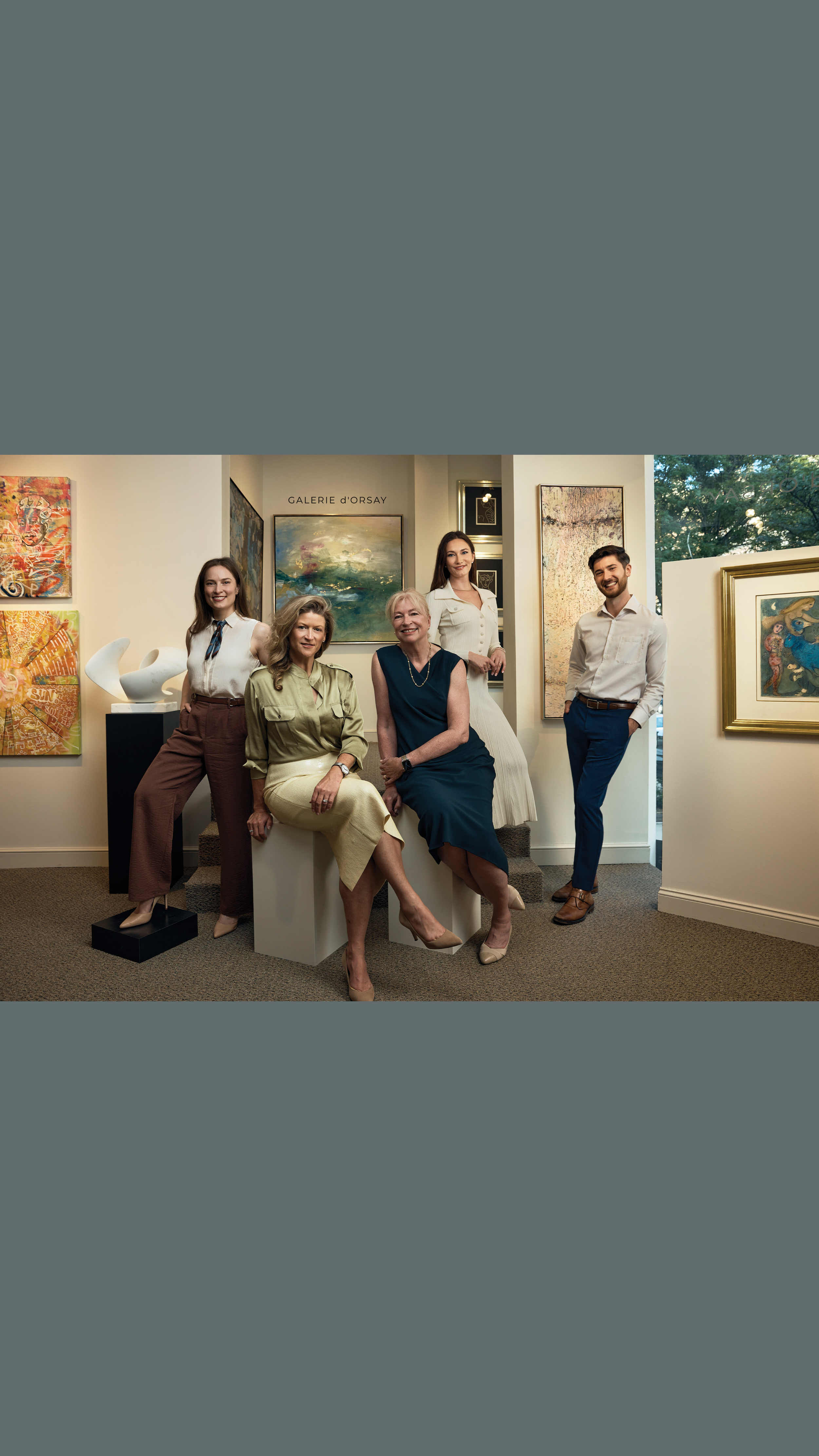 Galerie d'Orsay 2026 Sales Staff 