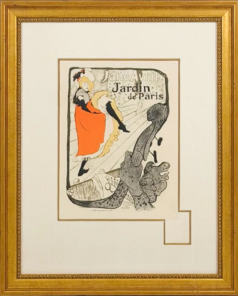 Henri de Toulouse-Lautrec  Jane Avril – Jardin de Paris, poster
