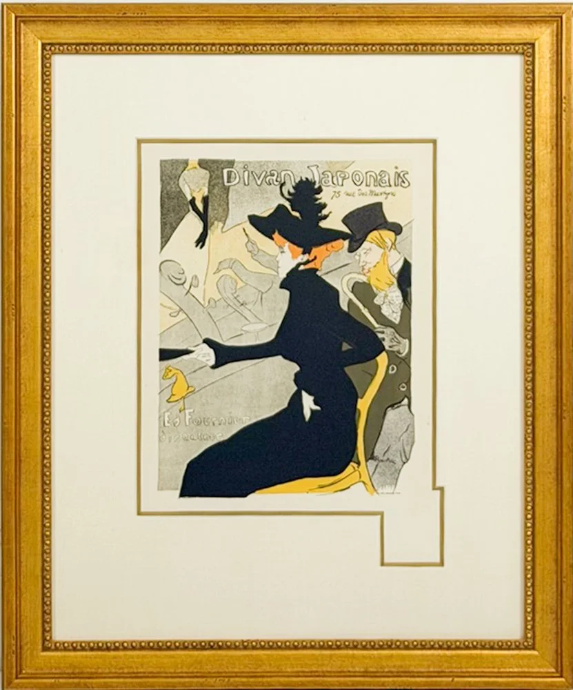 Henri de Toulouse-Lautrec  Divan Japonais, poster
