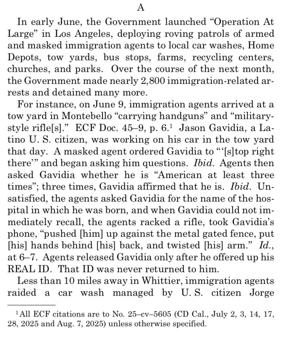 Justice Sotomayor’s ICE Dissent
