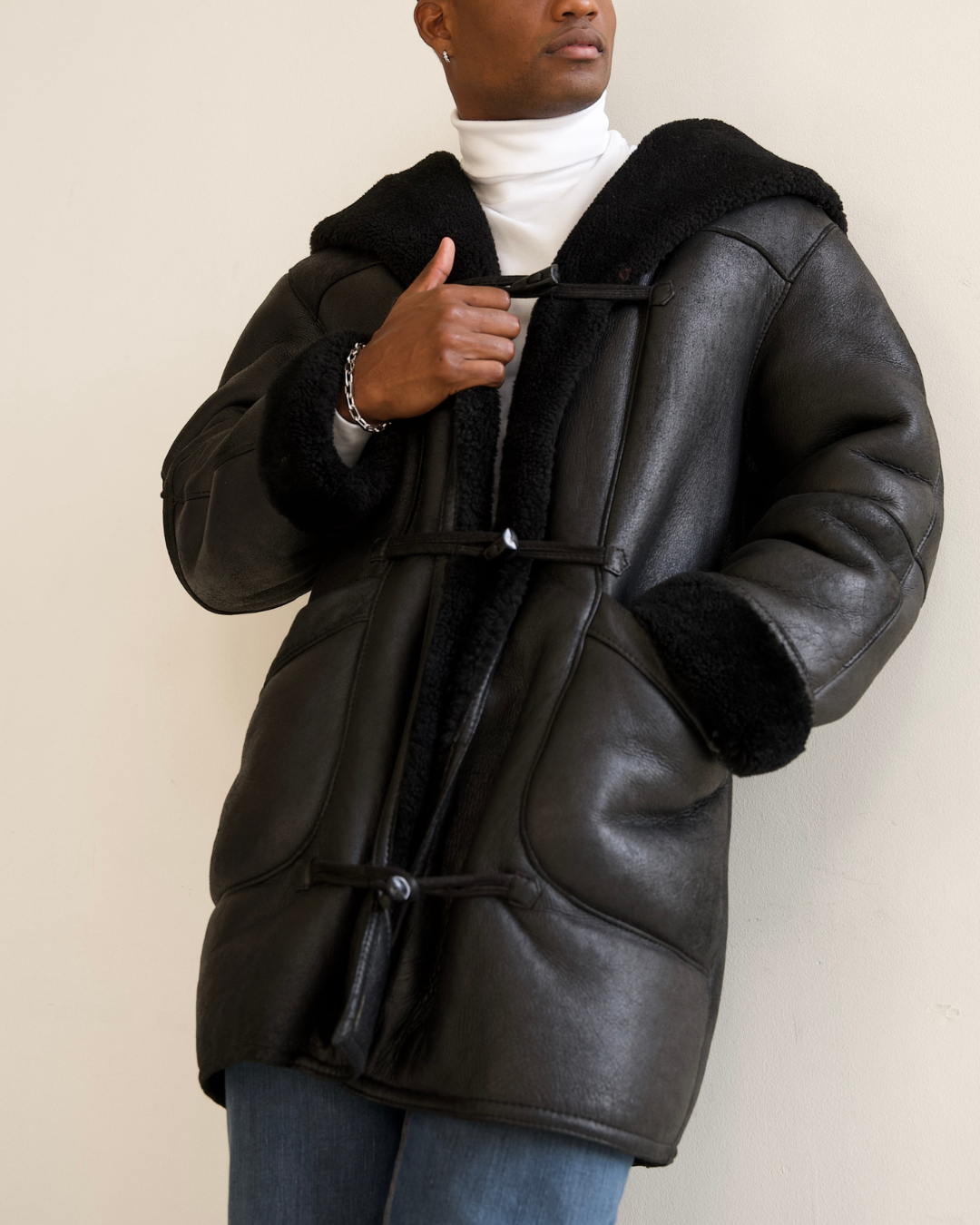 EDWARDO BASSONI SHERLING COAT