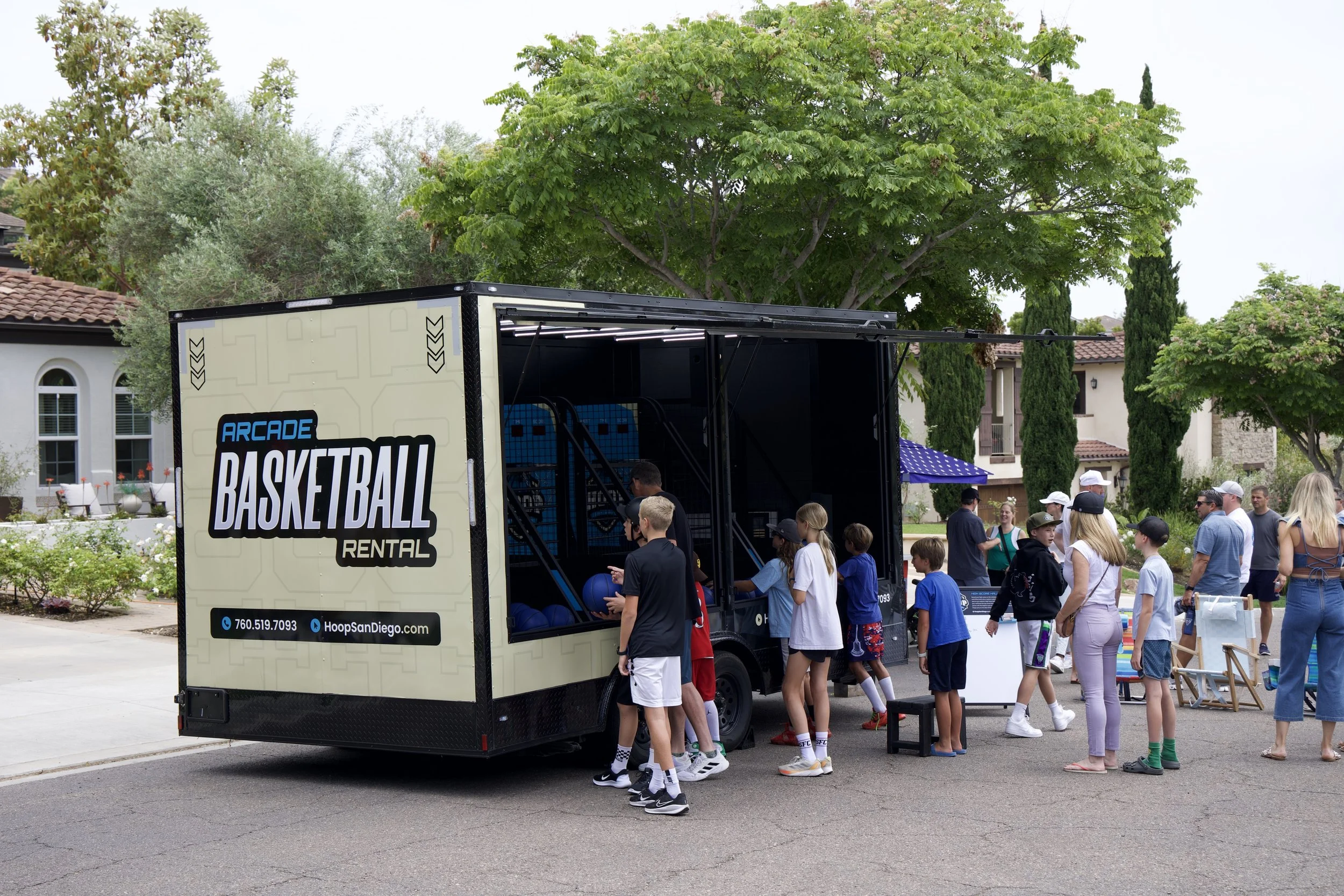 Philly and South Jersey’s Hottest New Party Rental: The Hoop Philly Basketball Trailer