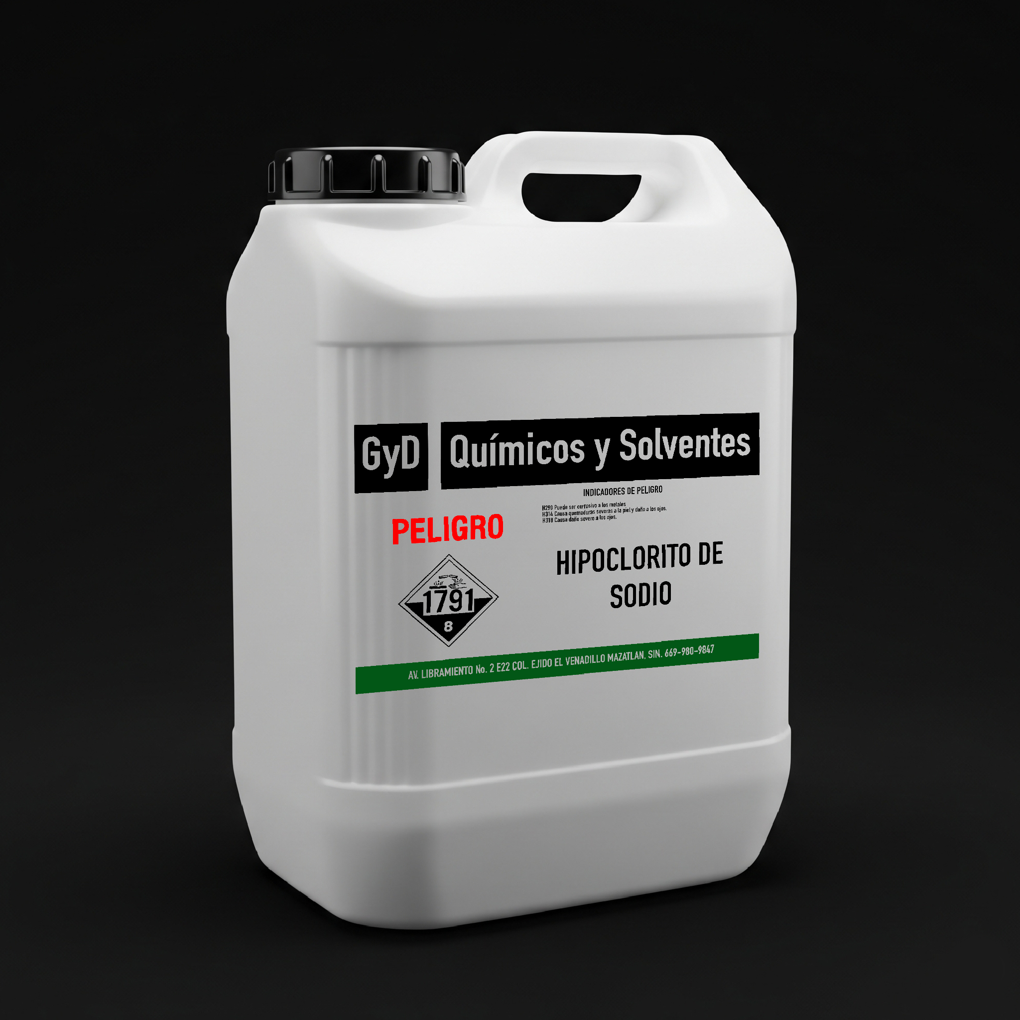 Hipoclorito de Sodio 13%