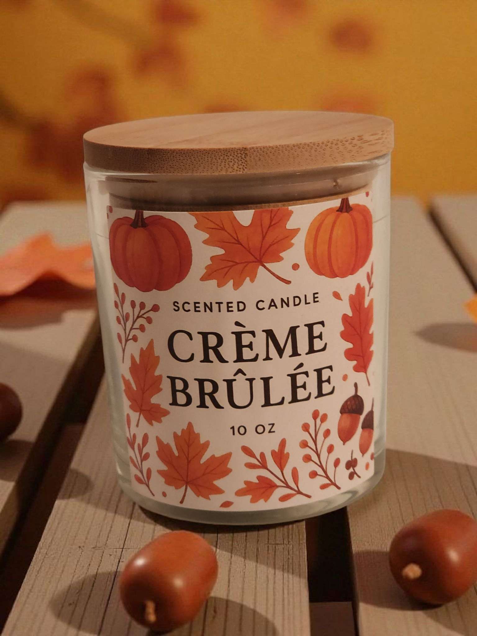 Crème Brûlée Candle- 10oz