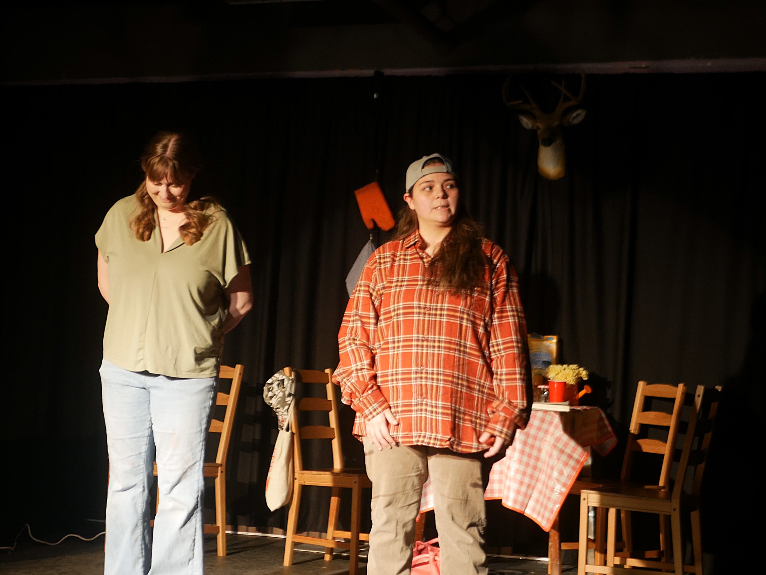 Exit, Pursued by a Bear (Cast) Jessica Hancock, Kayla Kirchenberg, Isabel Camacho, Jacquiline McCreedy