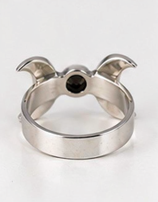 Back view of silver triple moon ring and gemstone setting.png