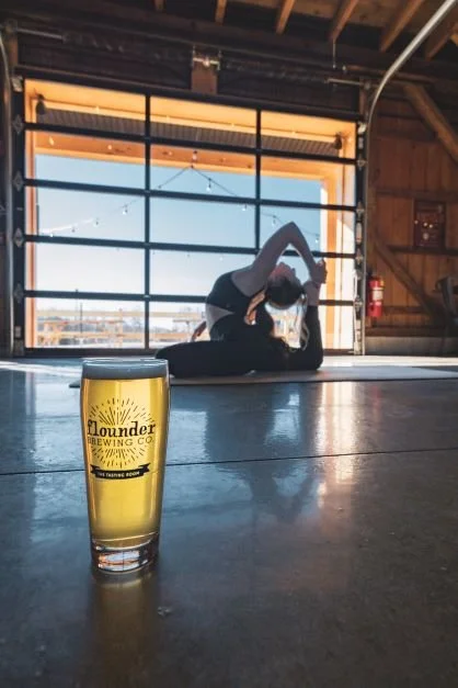 Beer + Yoga