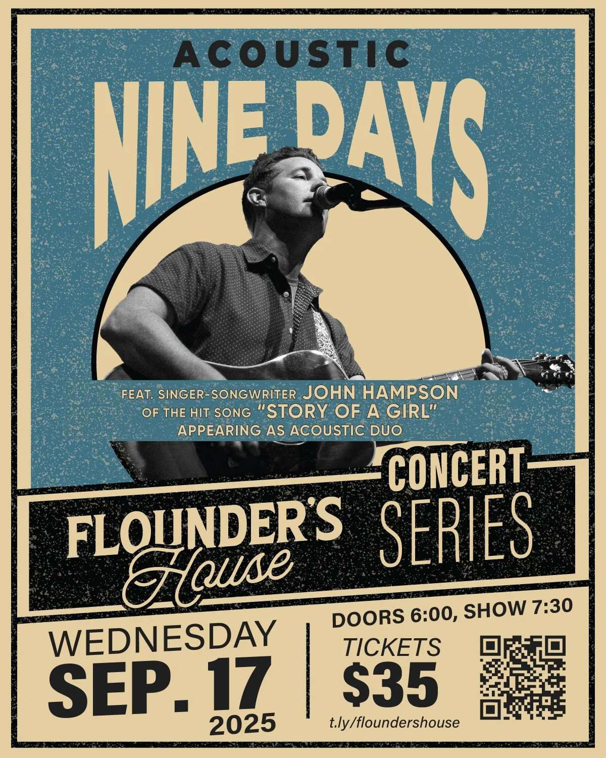 Nine Days - Acoustic Duo feat. John Hampson