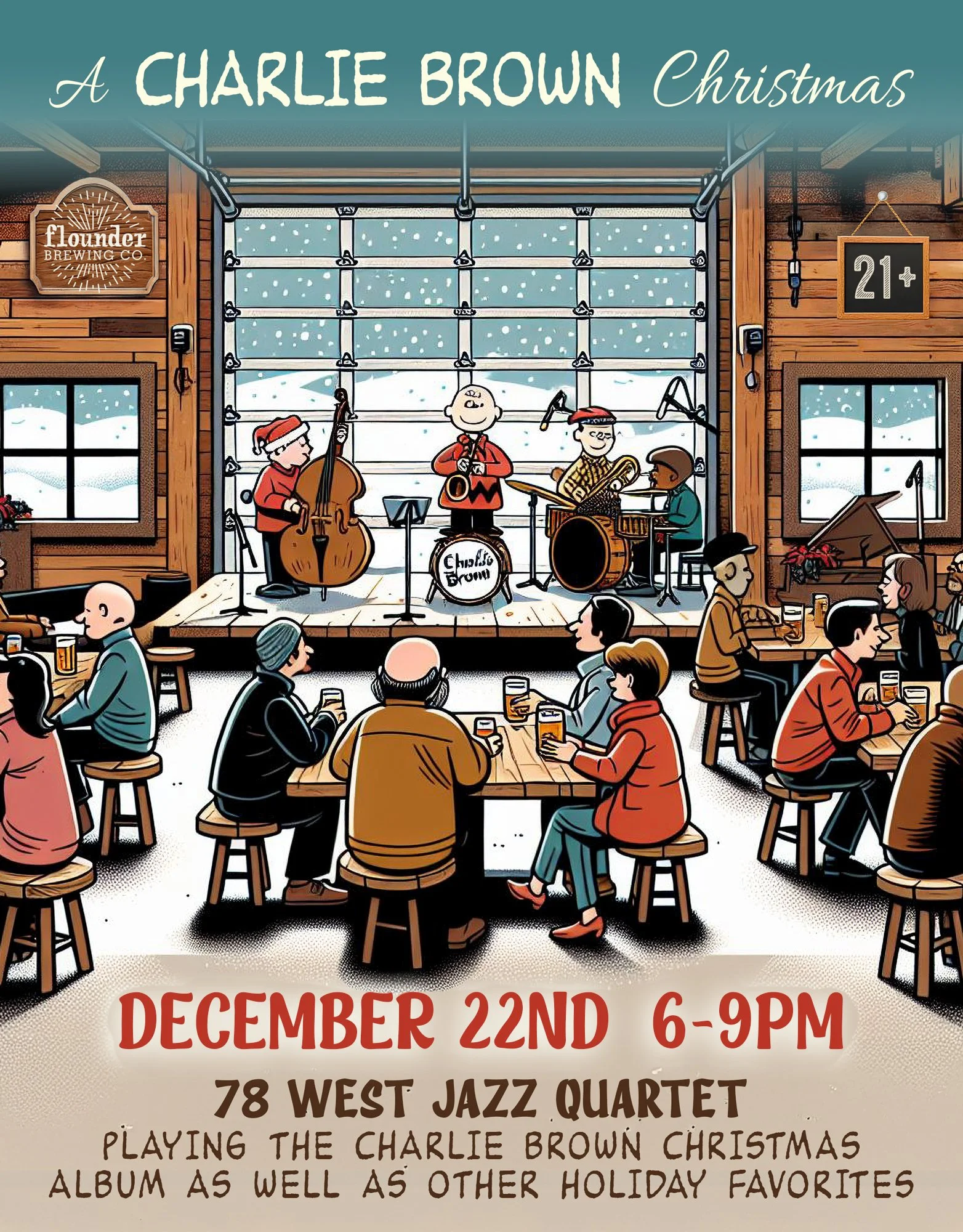 A Jazz Christmas feat. Rt. 78 Jazz Quartet (21+)
