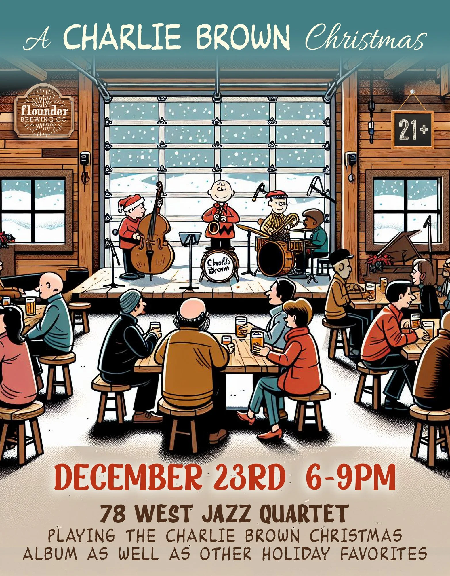 A Jazz Christmas feat. Rt. 78 Jazz Quartet (21+)