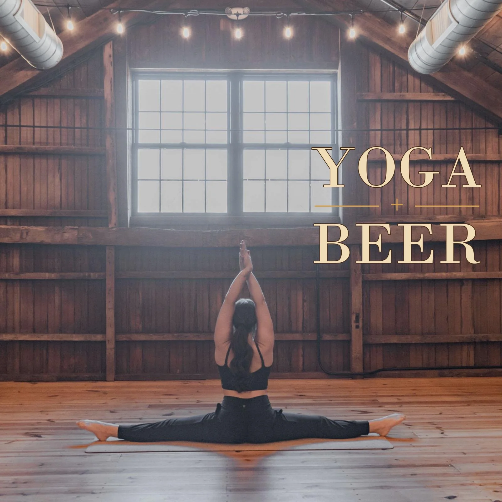 Beer + Yoga