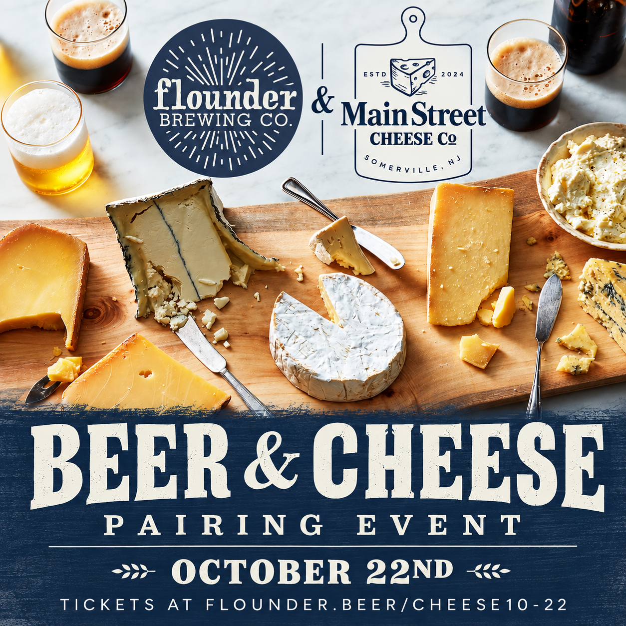 Beer & Cheese Pairing