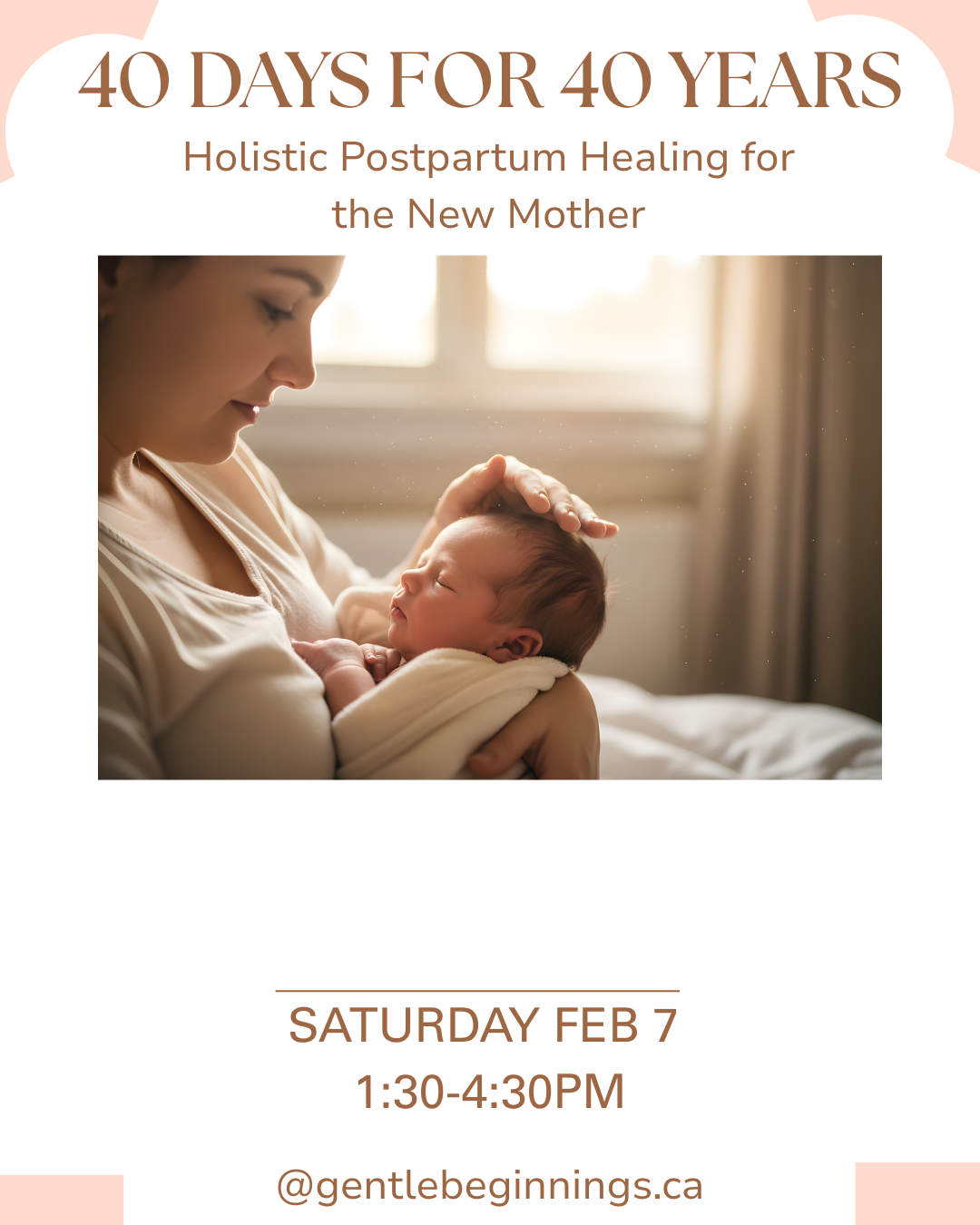 Holistic Postpartum Healing for the New Mother 
