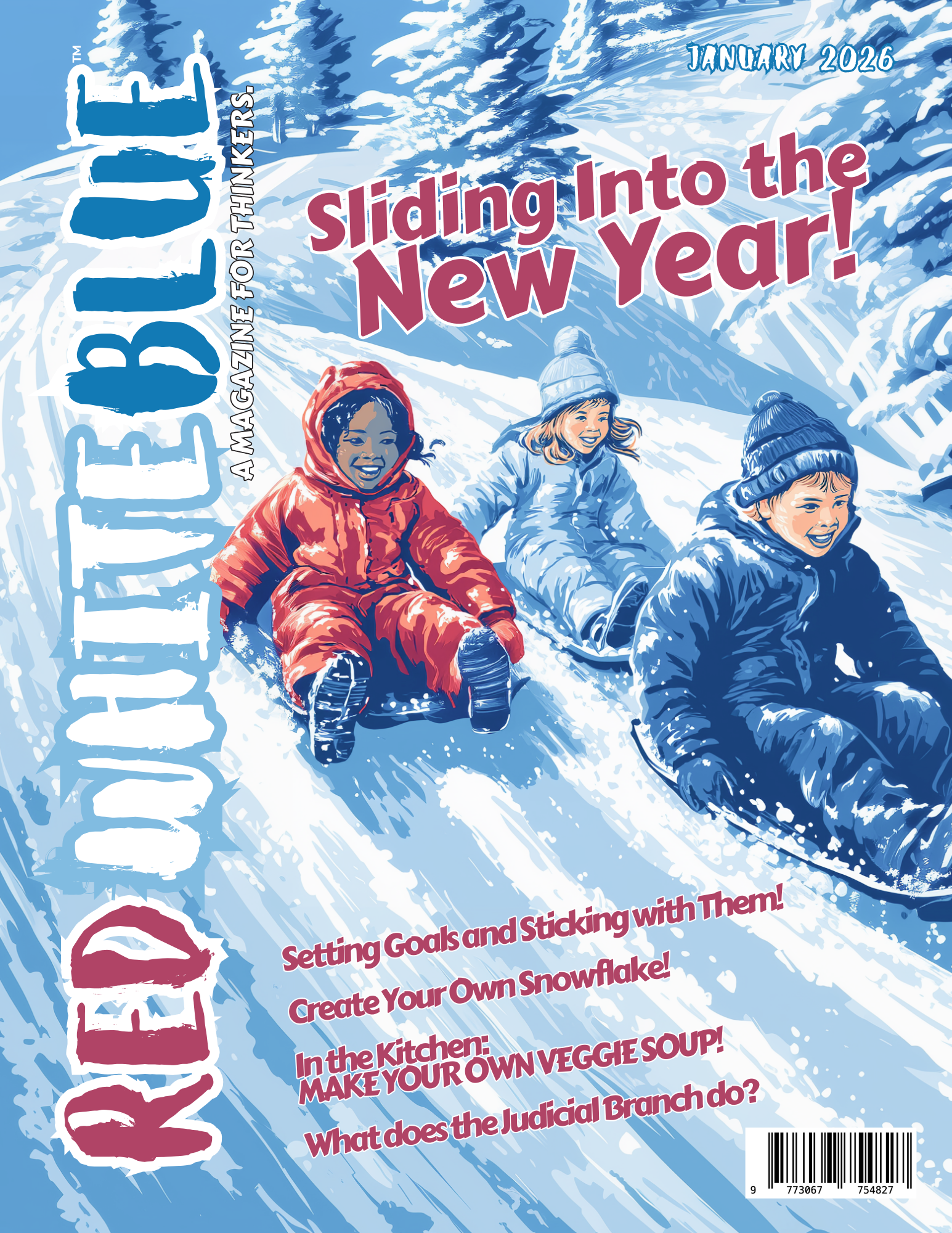 REDWHITEBLUE™ ISSUE 8 - January 2026