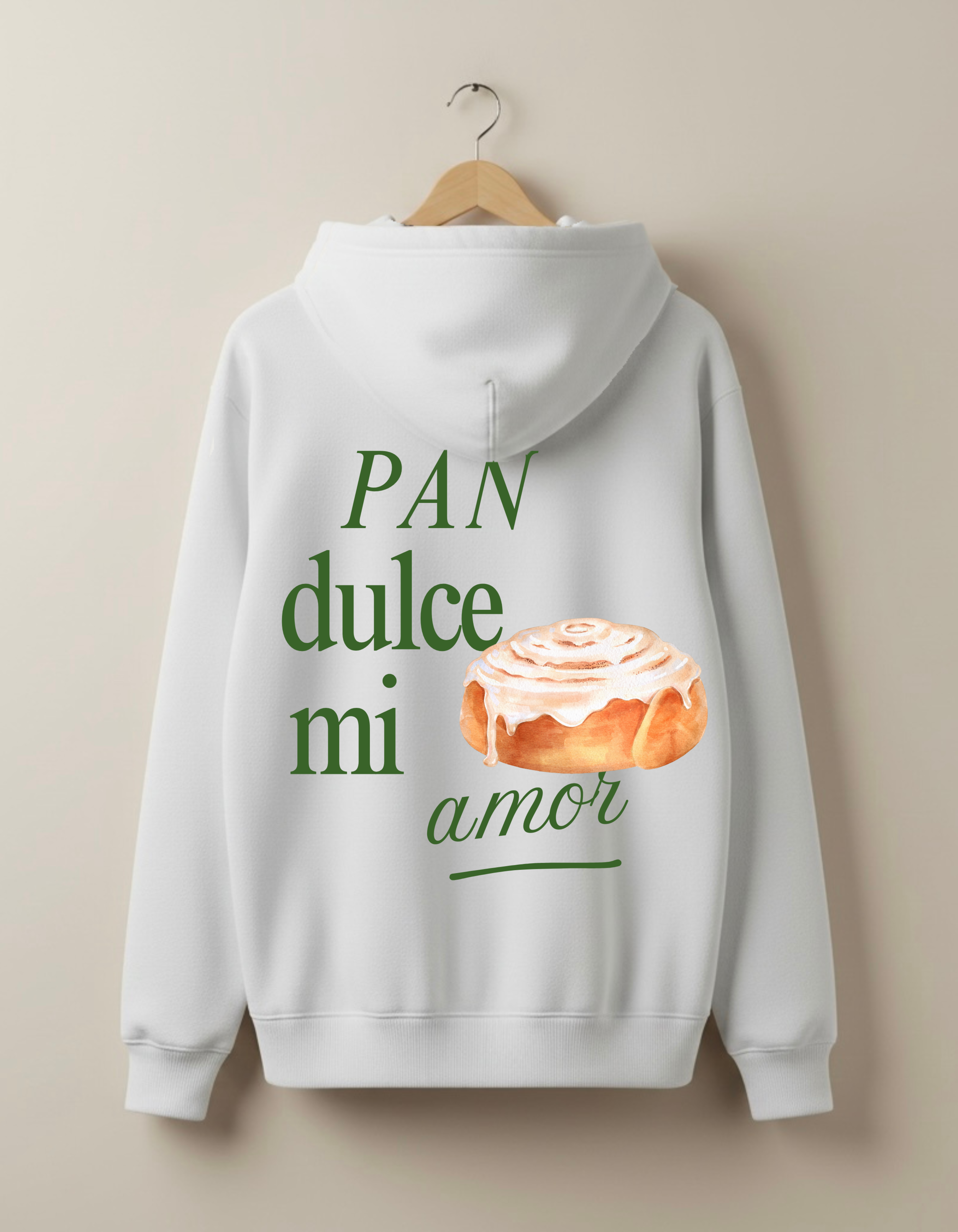.  🥐 Hoodie “Pan Dulce Mi Amor”