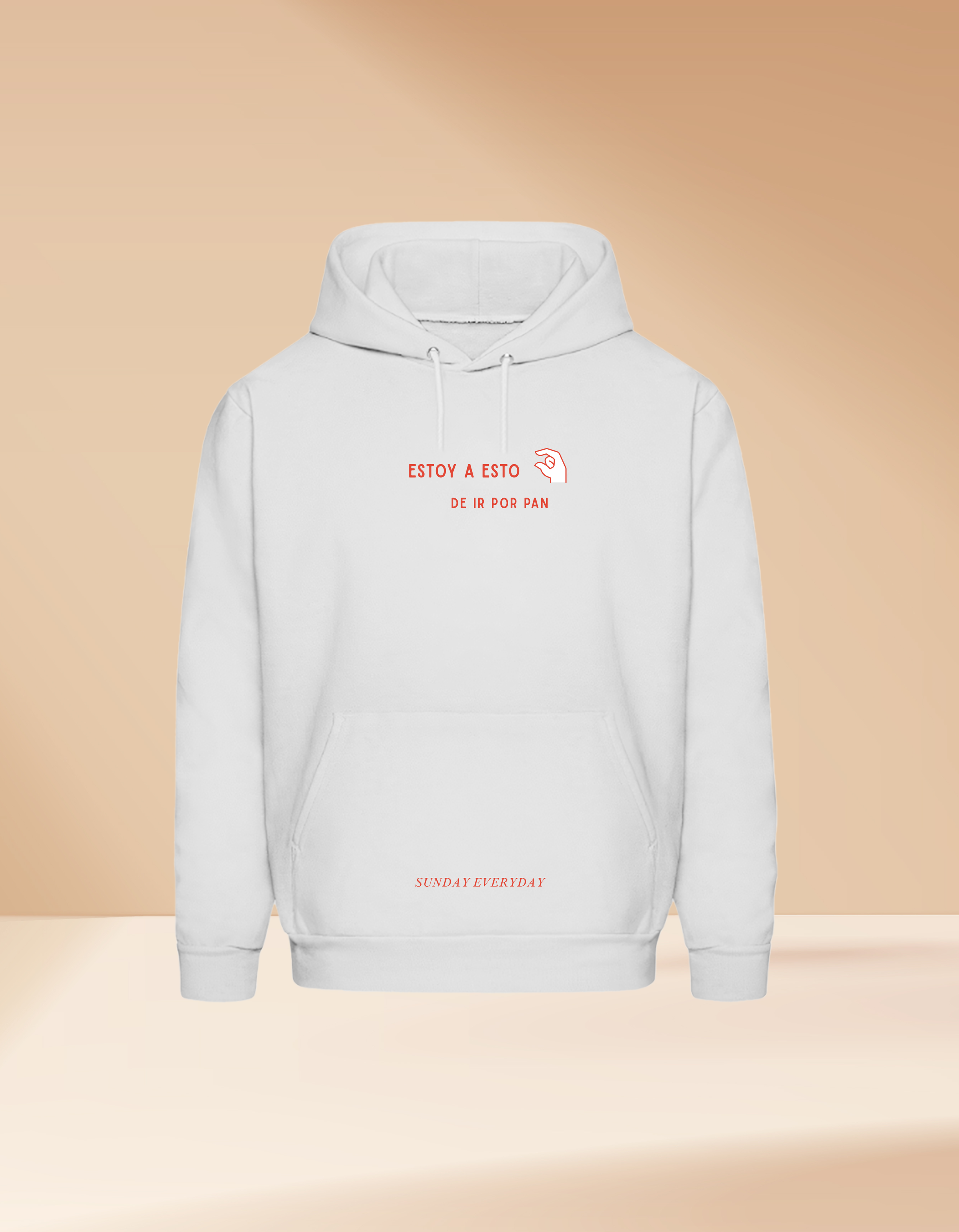 🥖 Hoodie “De Esto a Esto” – Pan Edition