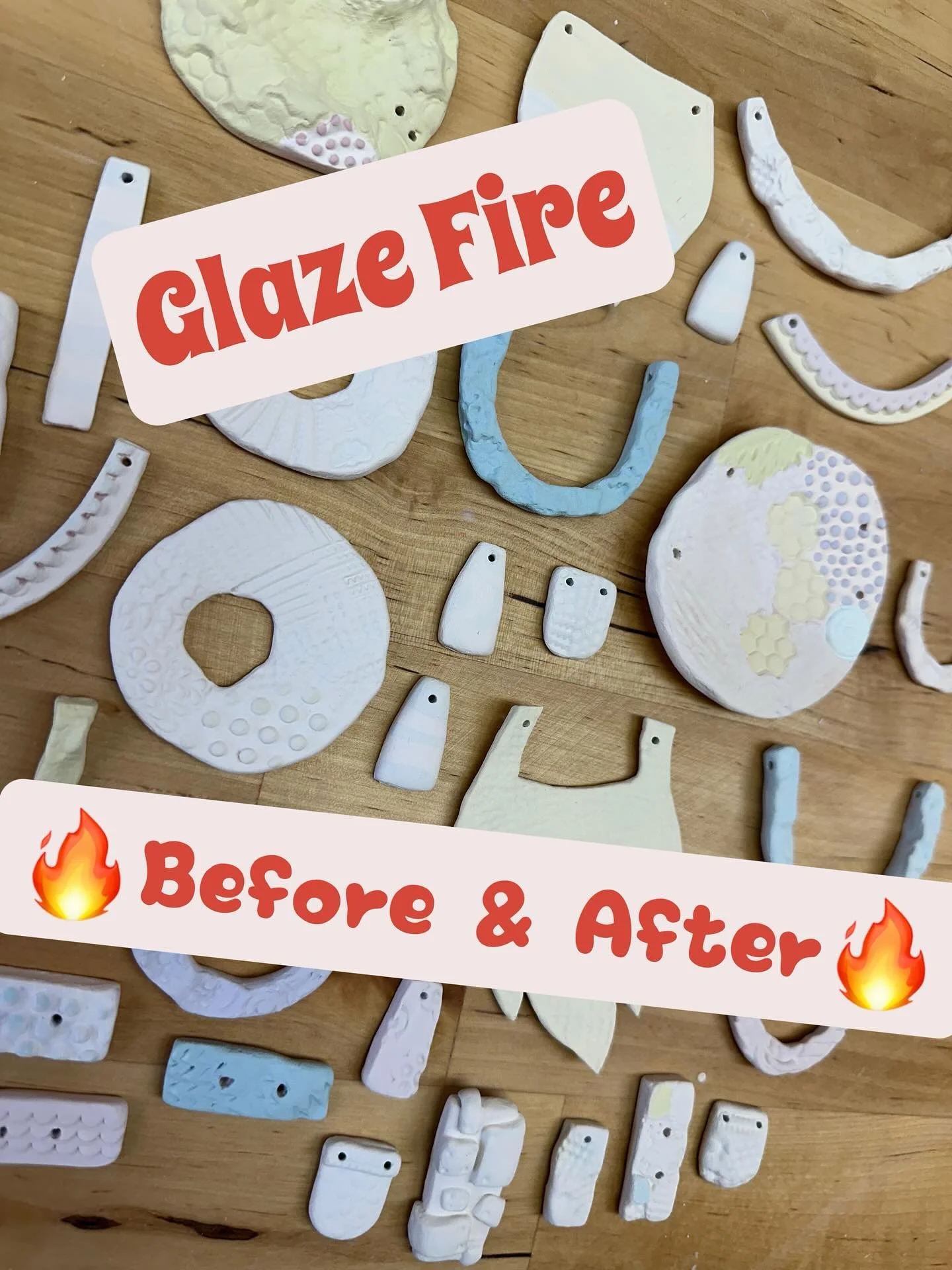 Loving opening the kiln after a glaze firing! Lots of fun parts to work with, a mystery as to what they turn into. I am loving working without a plan and figuring out as I go. So different than how I sew or knit. Just free and exploratory. 🩷. 💜. #c