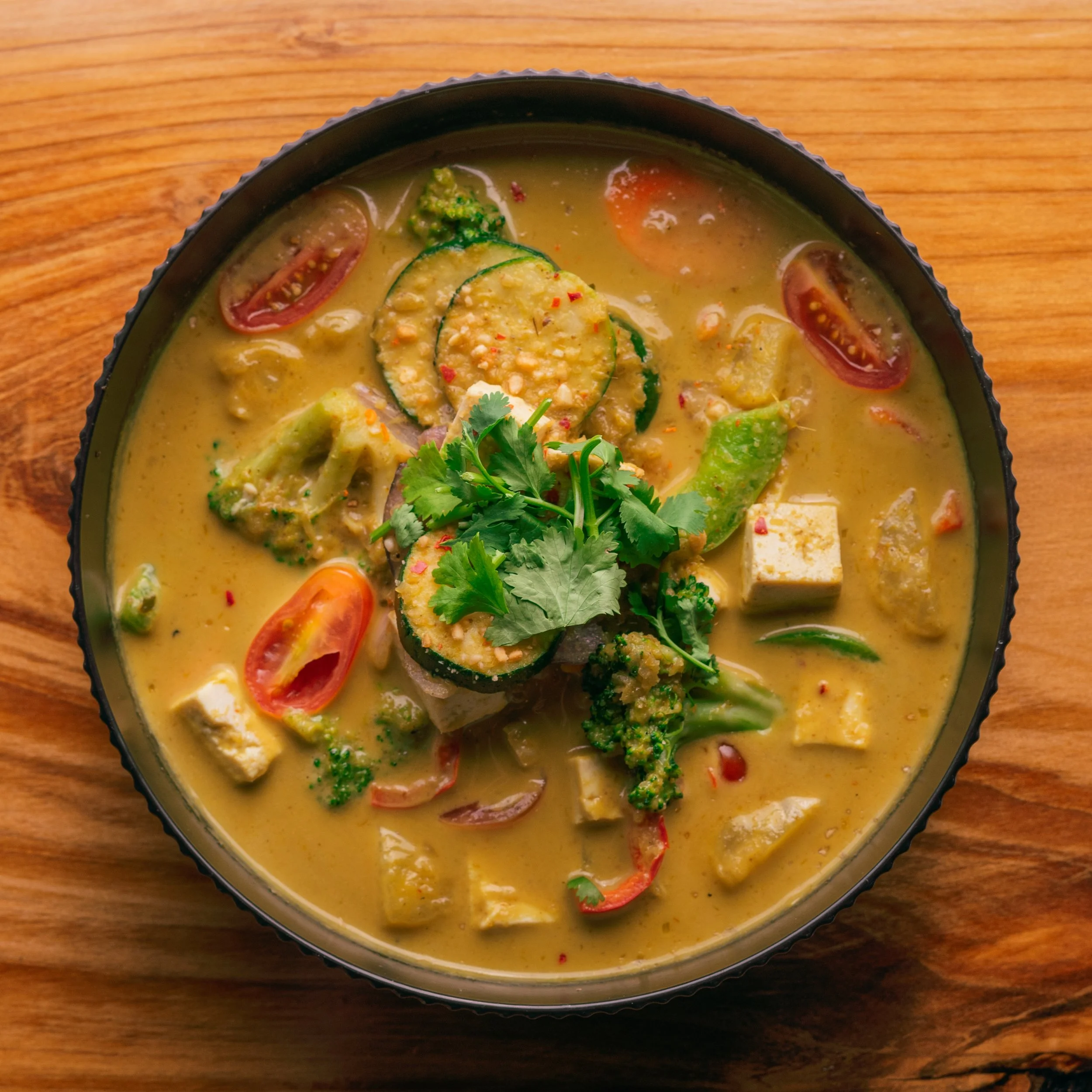 Yellow Curry with Tofu 