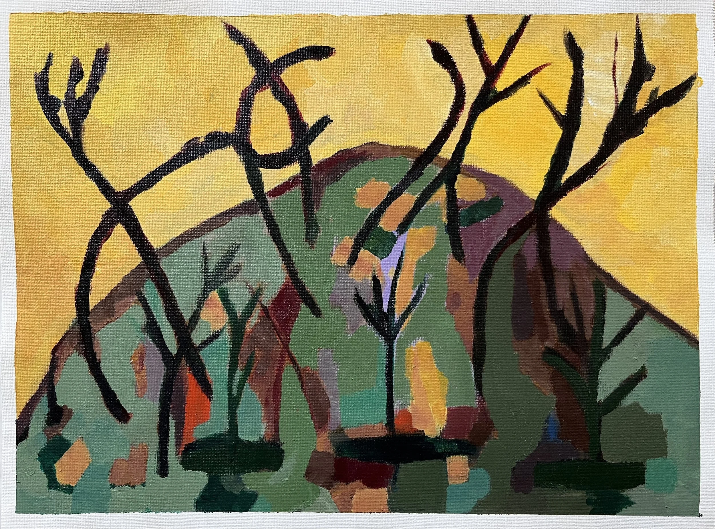 Brickle Hill 14" x 18"