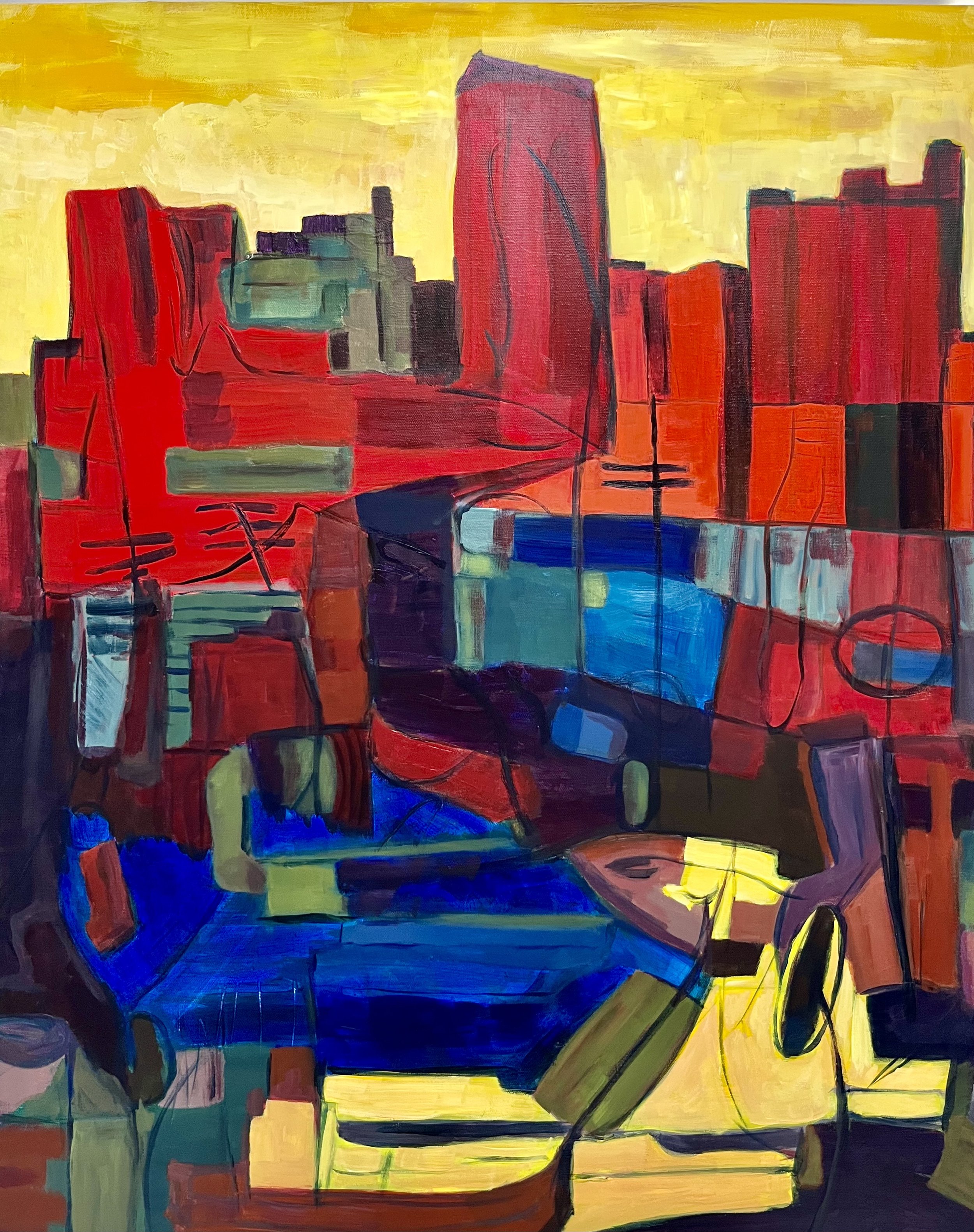 Walk to Dogpatch 30 x 24