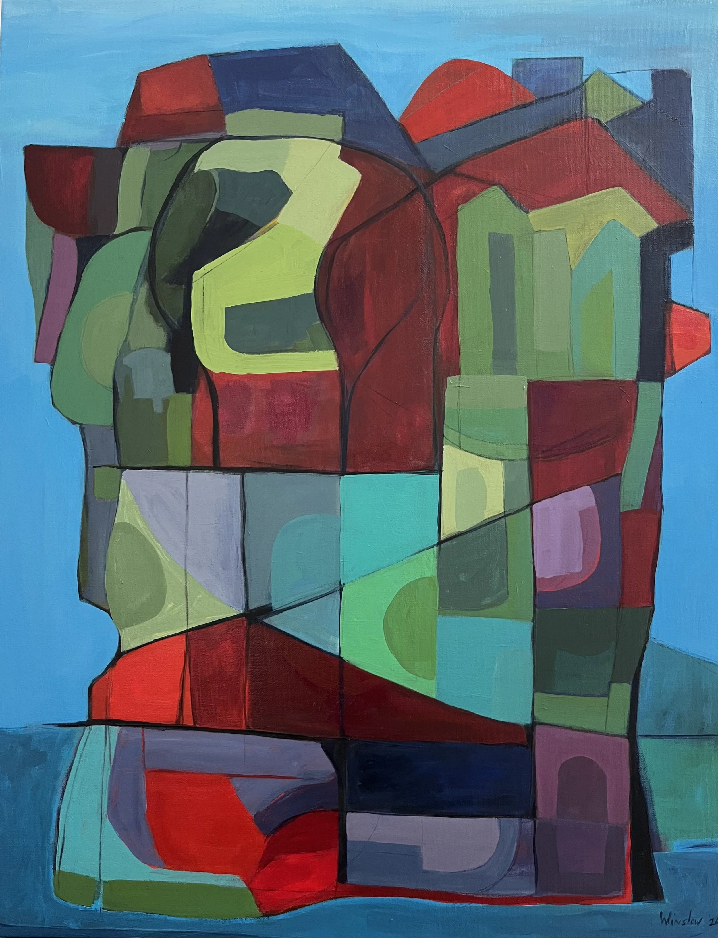 The Forst House 28 x 22