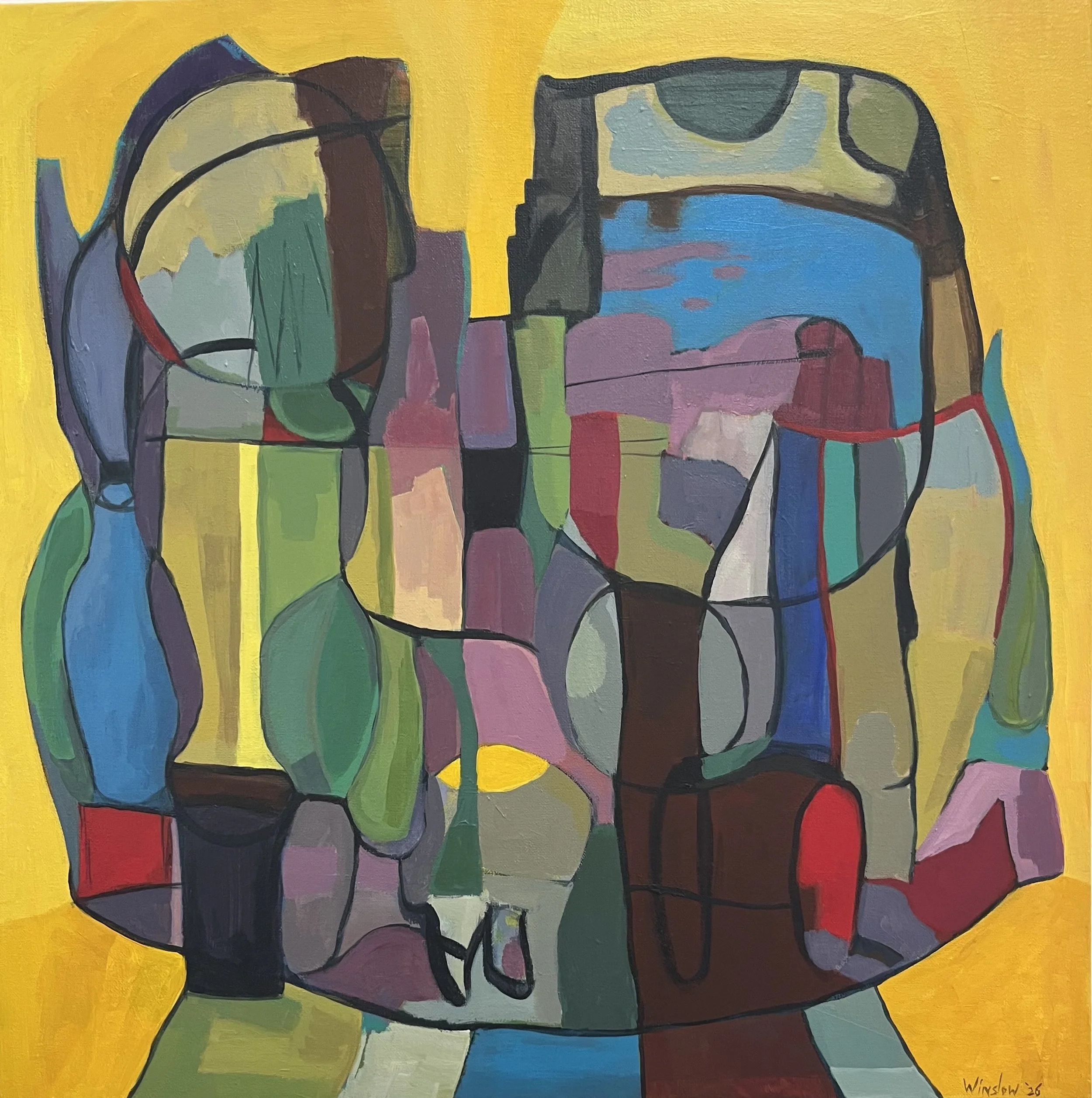 What She Left Behind 24 x 24