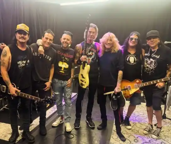 Slash, Duff, Gilby, Steven Together On Stage In 2026!