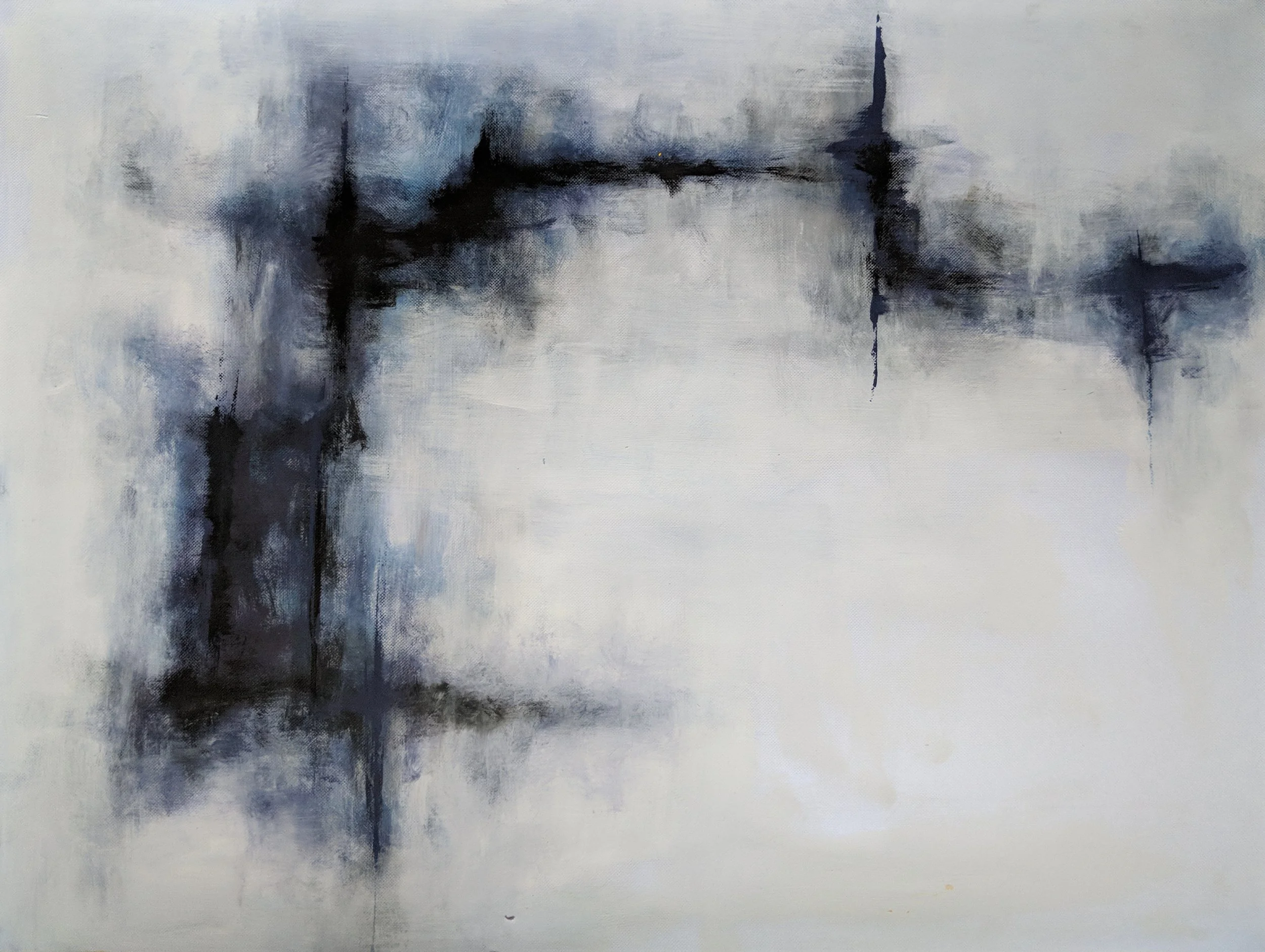  Acrylic #12 , 2017, acrylic on paper, 56 x 42 cm