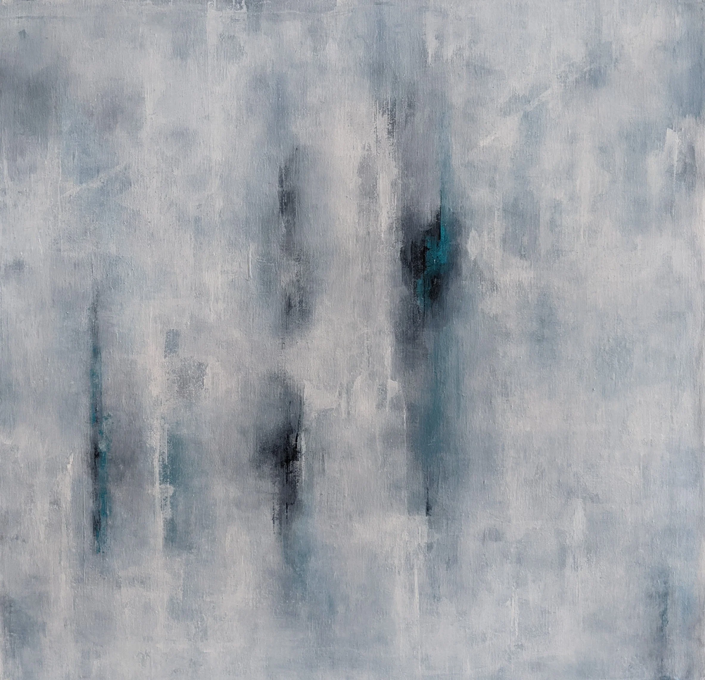  Recollection , 2021, acrylic on canvas, 50 x 50 cm